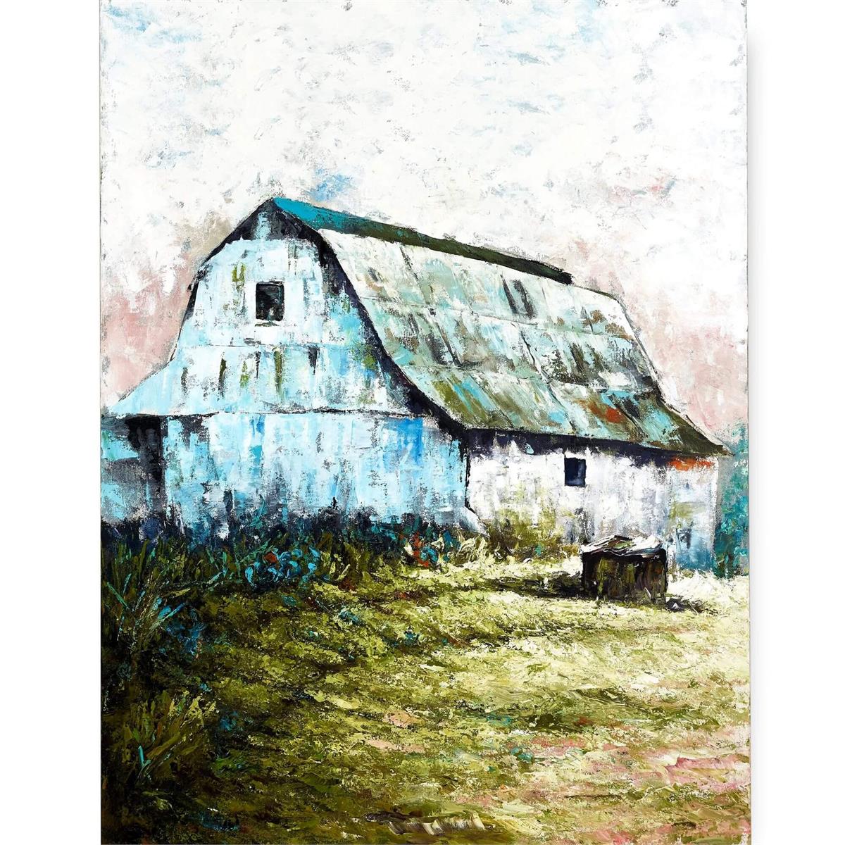 Bramble Edge Barn on Canvas 24 x 36