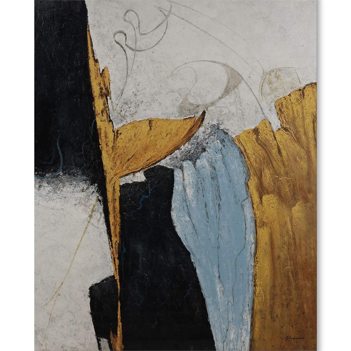 Bramble Golden Silent on Canvas 36 x 48