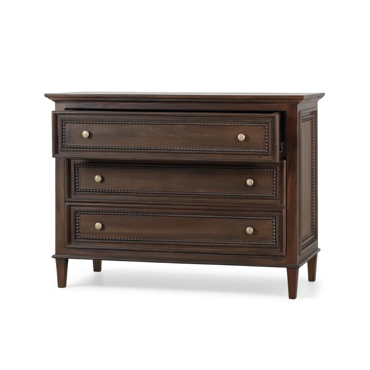 Bramble Vivienne 3 Drawer Dresser — Dark Walnut