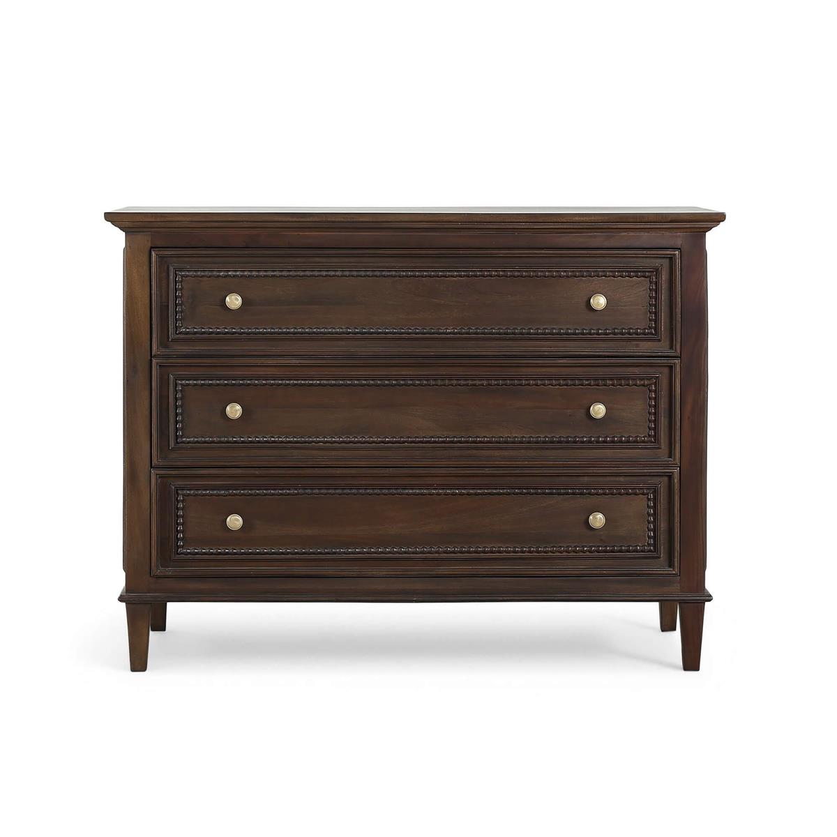 Bramble Vivienne 3 Drawer Dresser — Dark Walnut