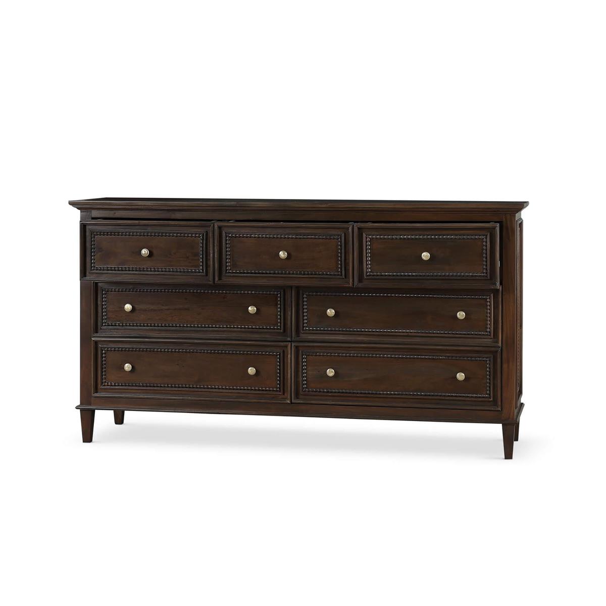 Bramble Vivienne 7 Drawer Dresser — Dark Walnut