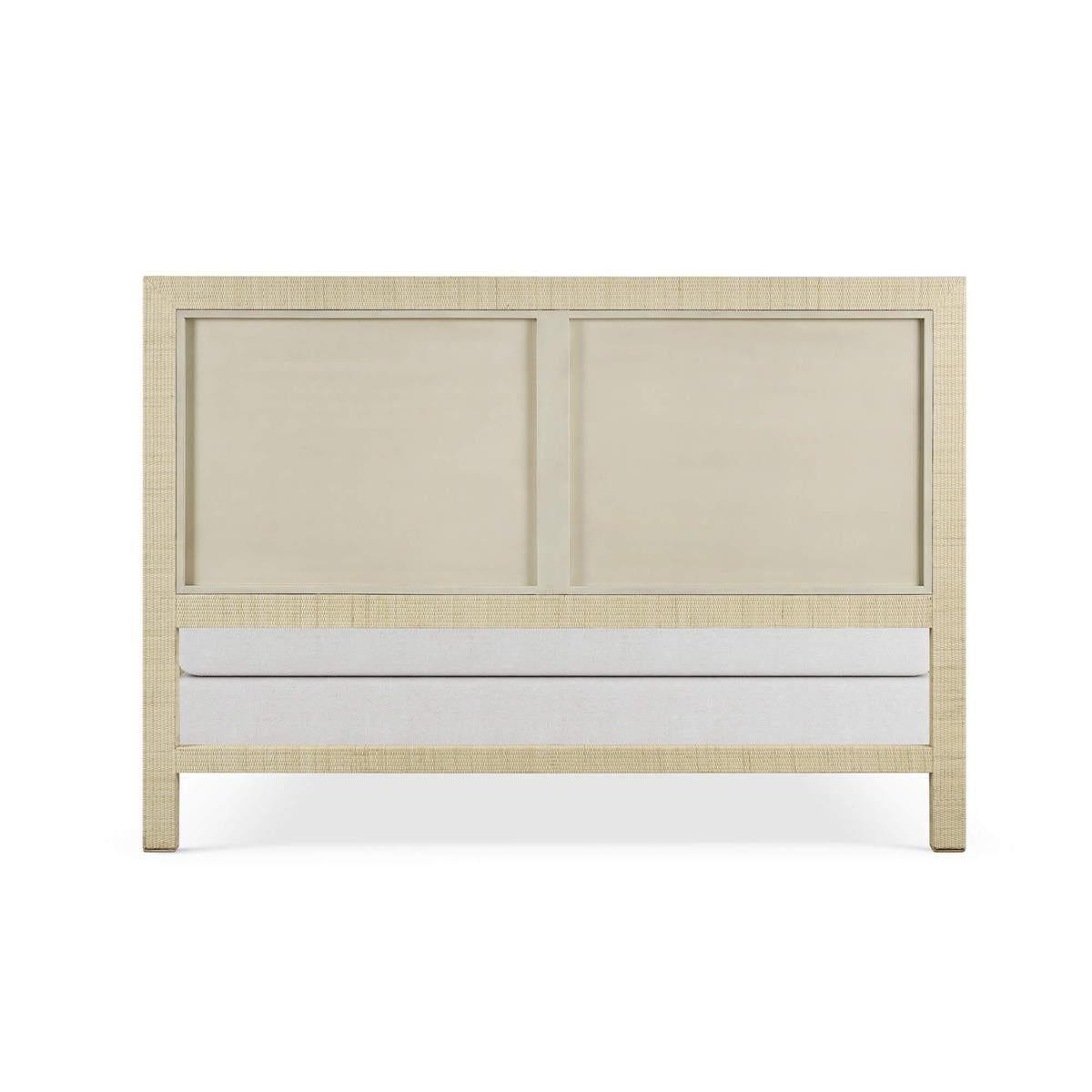Bramble Kagu Rattan Bed King w/ Rattan Natural — Rattan Natural