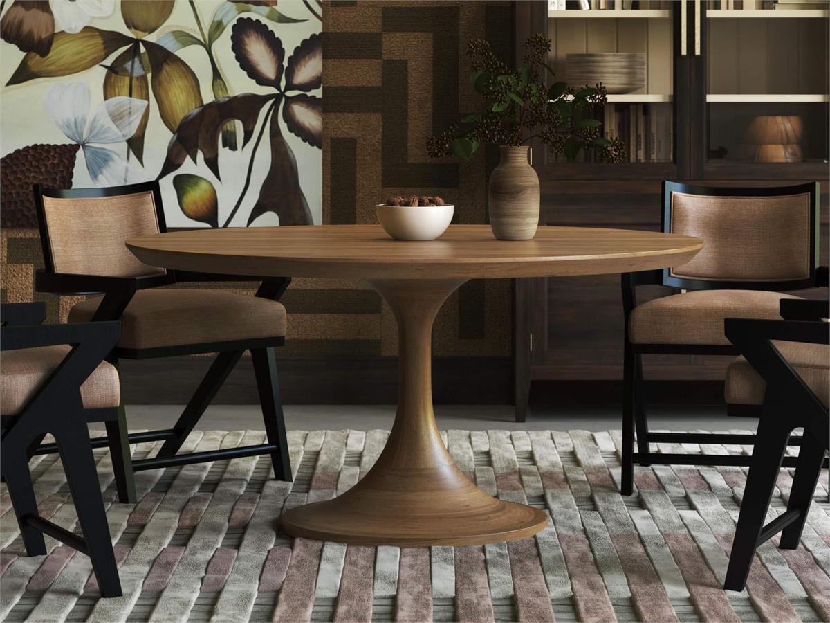Bramble Pierre Dining Chair — Batavia Black / Thames French Yellow