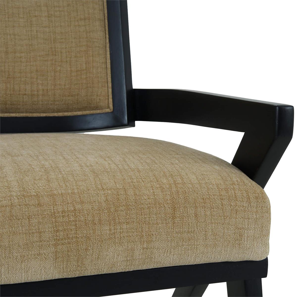 Bramble Pierre Dining Chair — Batavia Black / Thames French Yellow