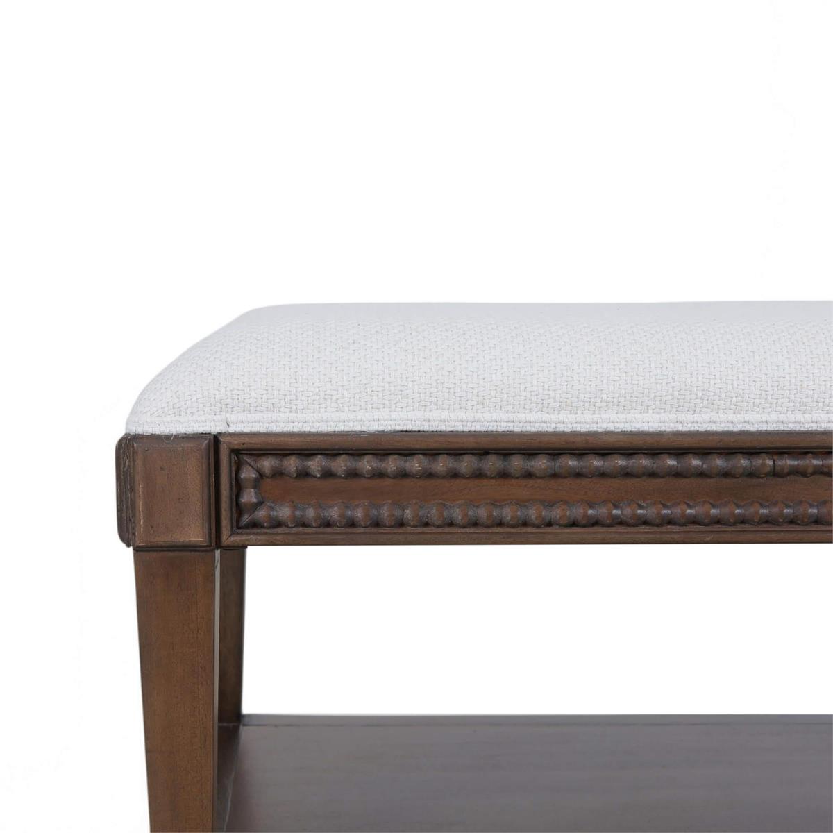 Bramble Vivienne Medium Bench — Dark Walnut / Dinara Natural