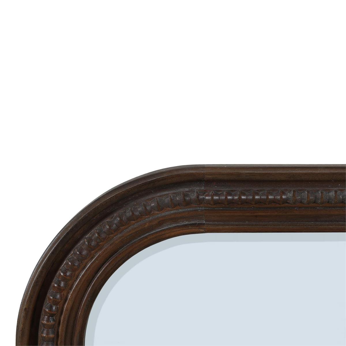 Bramble Vivienne Arched Mirror — Dark Walnut