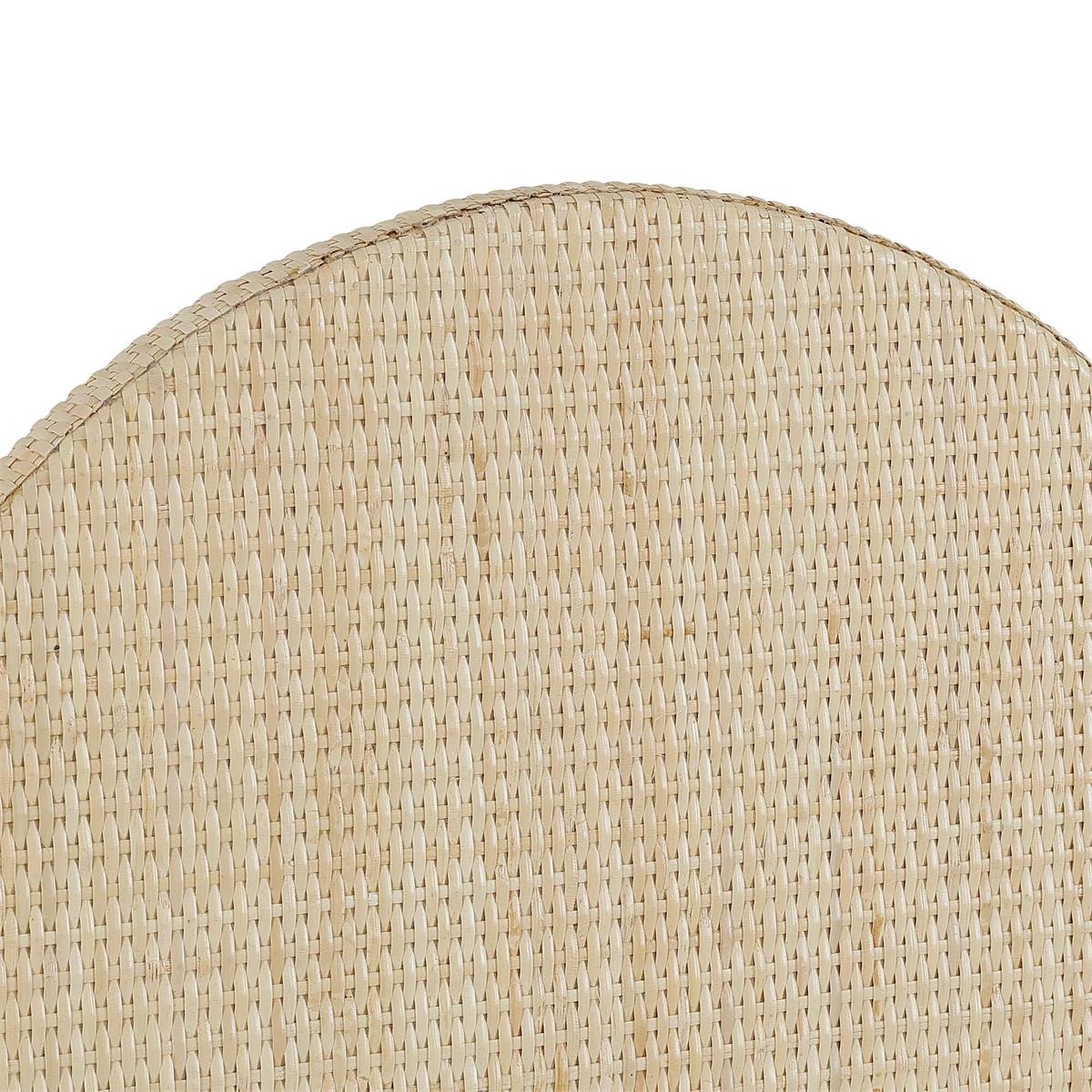 Bramble Rodeo Mirror w/ Rattan Natural — Rattan Natural