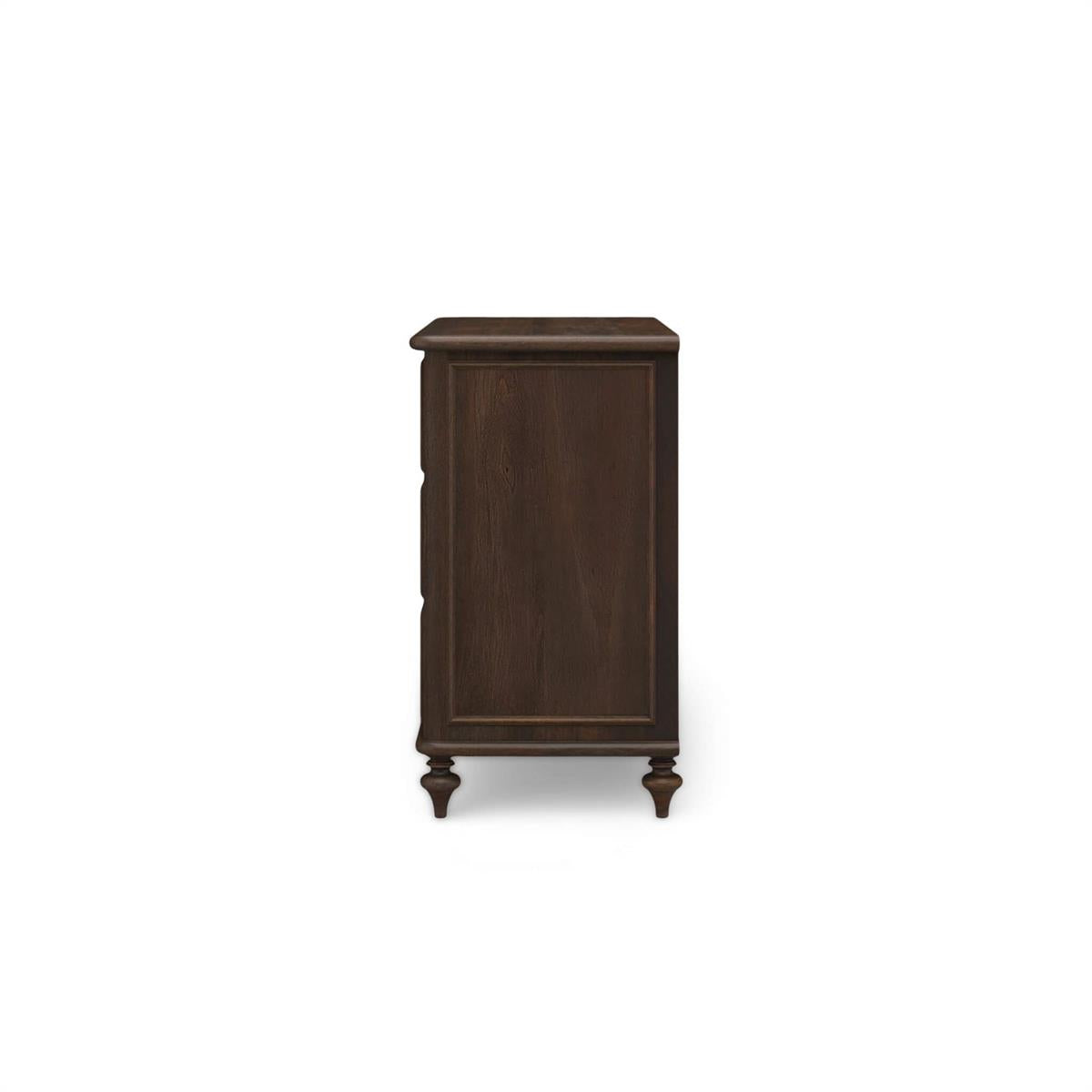 Bramble Savannah 3 Drawer Dresser — Dark Walnut
