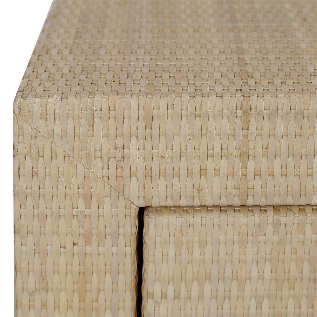Bramble Kagu 9 Drawer Dresser - Rattan Natural