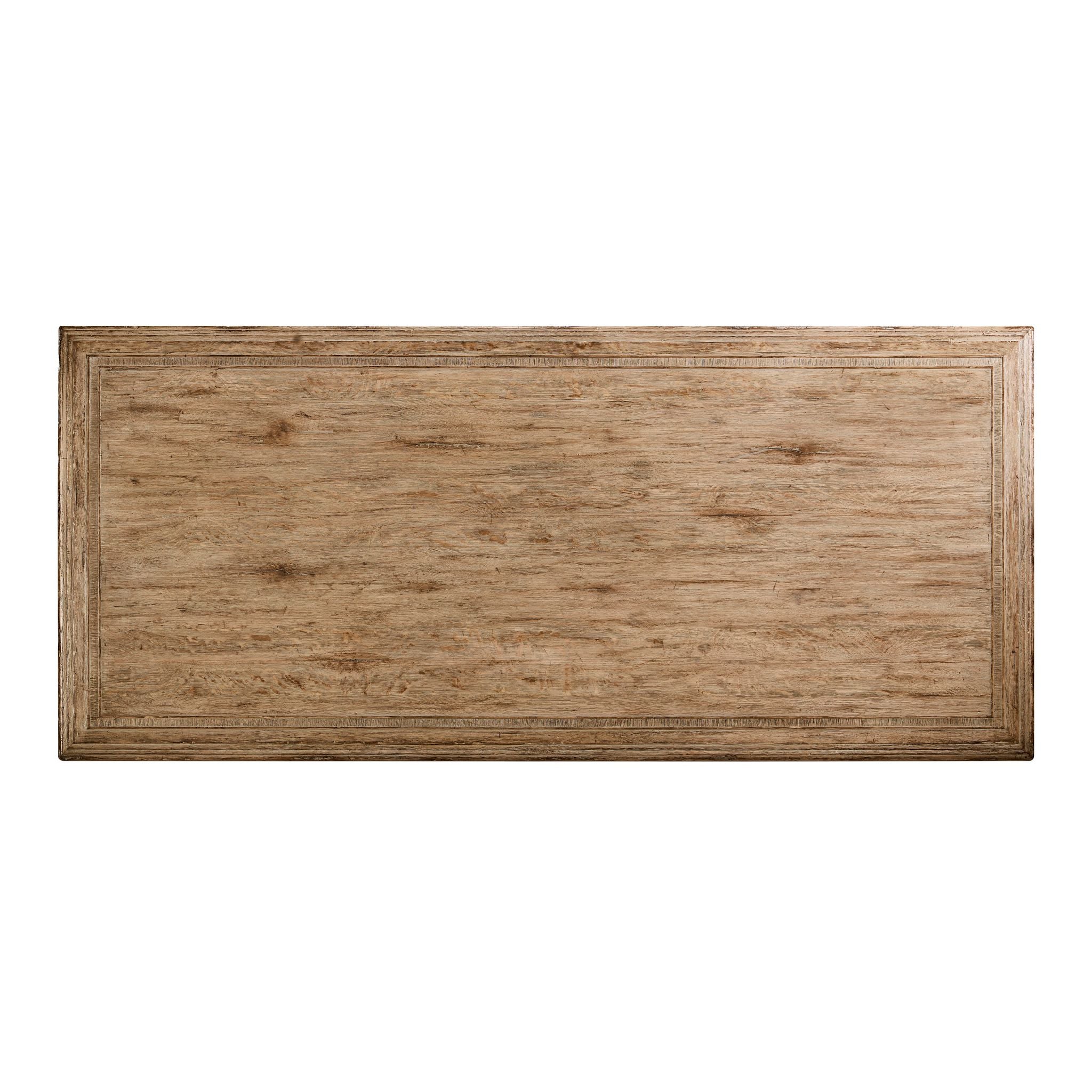 Jonathan Charles Sagehill Rectangular Trestle Table — 124"