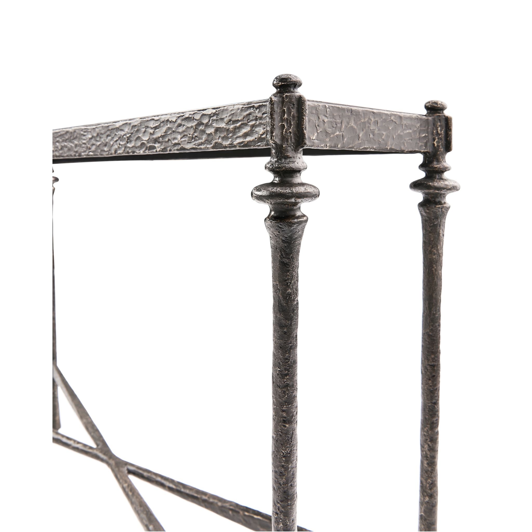 Jonathan Charles Terravita Console Table - Black Caldera