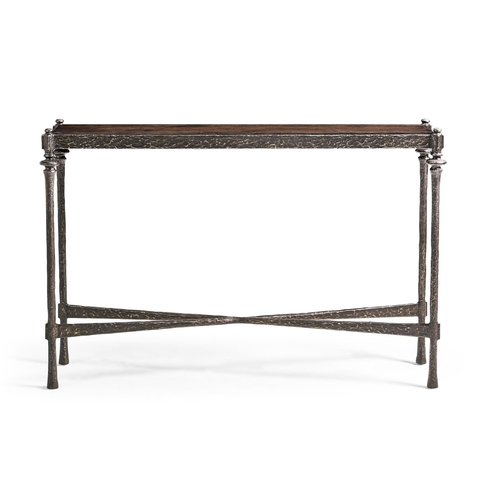Jonathan Charles Terravita Console Table - Black Caldera