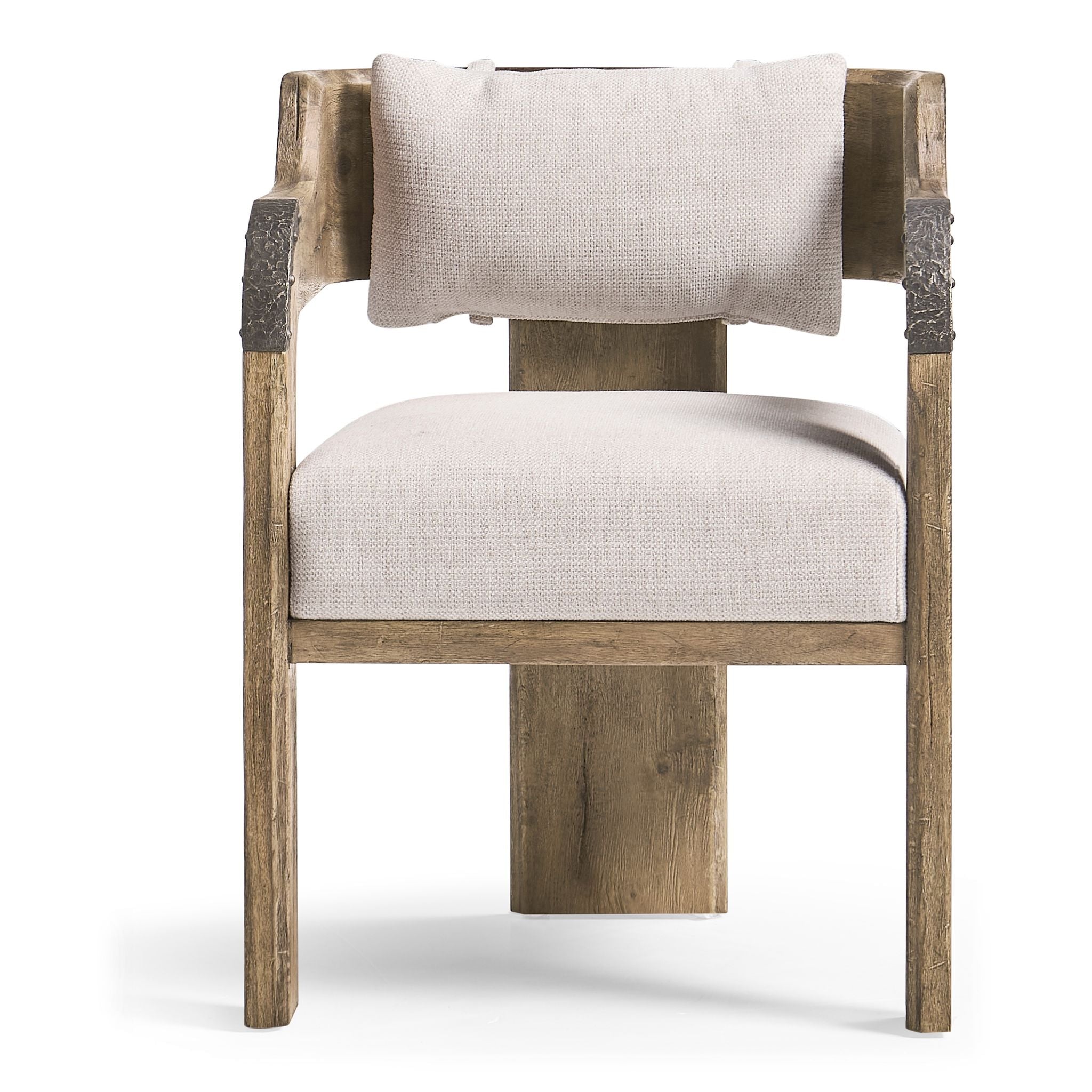 Jonathan Charles Stone Ridge Upholstered Arm Chair Light