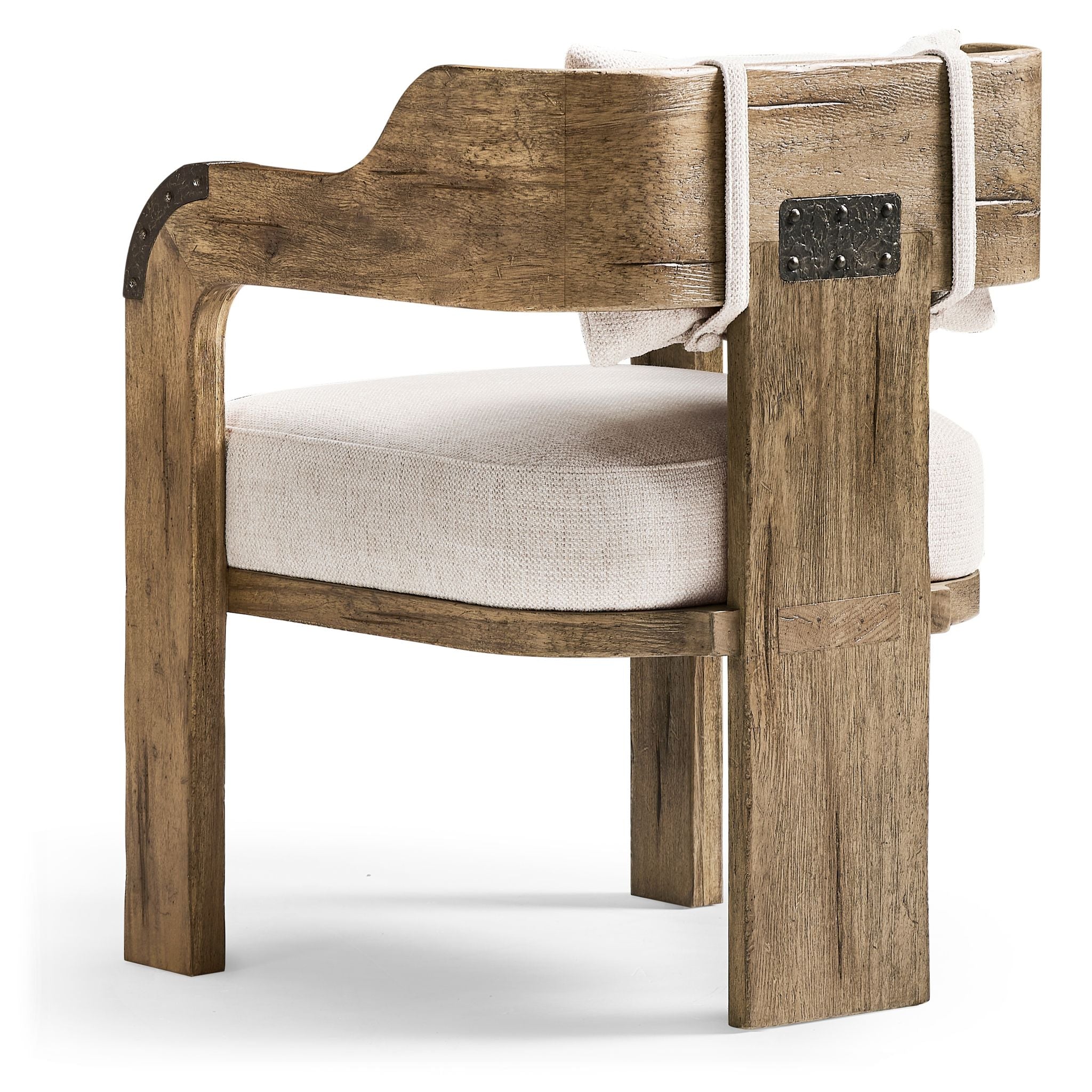 Jonathan Charles Stone Ridge Upholstered Arm Chair Light