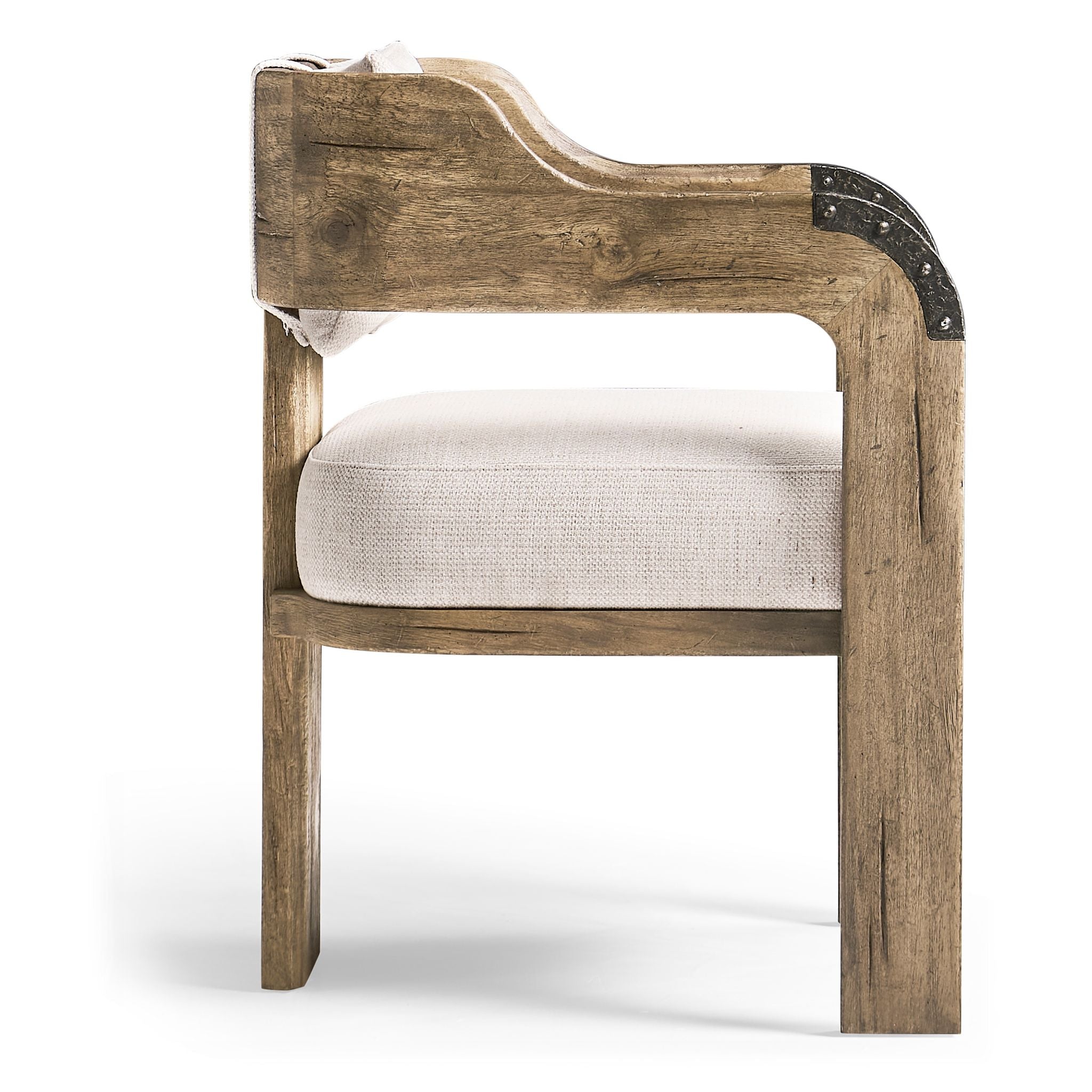 Jonathan Charles Stone Ridge Upholstered Arm Chair Light