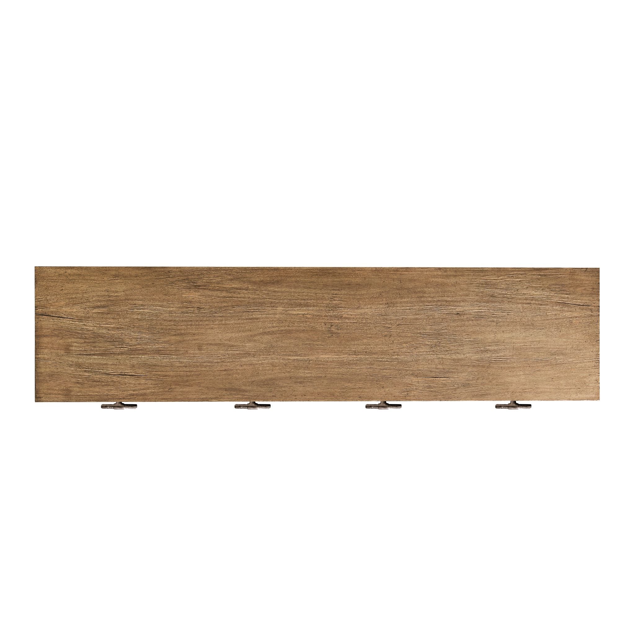 Jonathan Charles Stone Ridge Marble Credenza Light