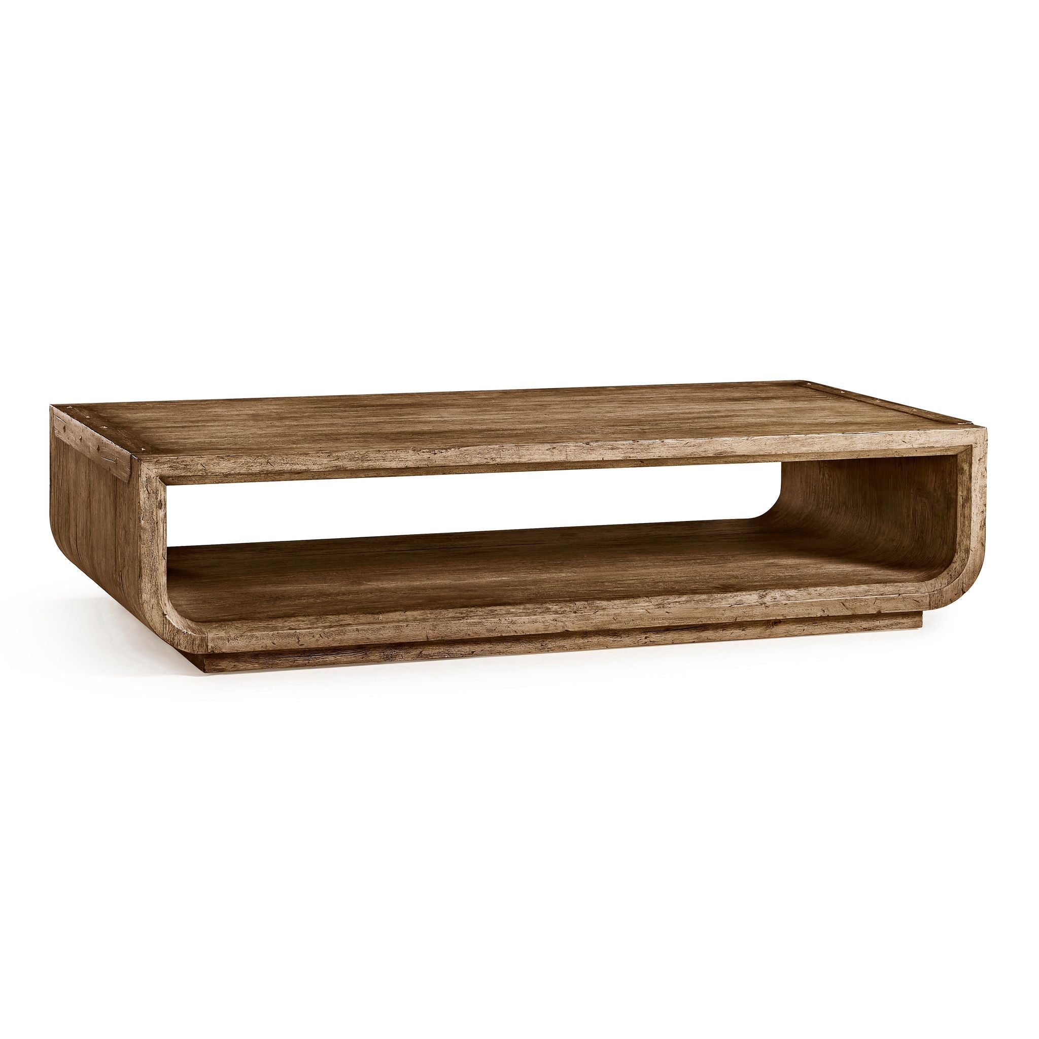 Jonathan Charles Stone Ridge Rect. Cocktail Table Light