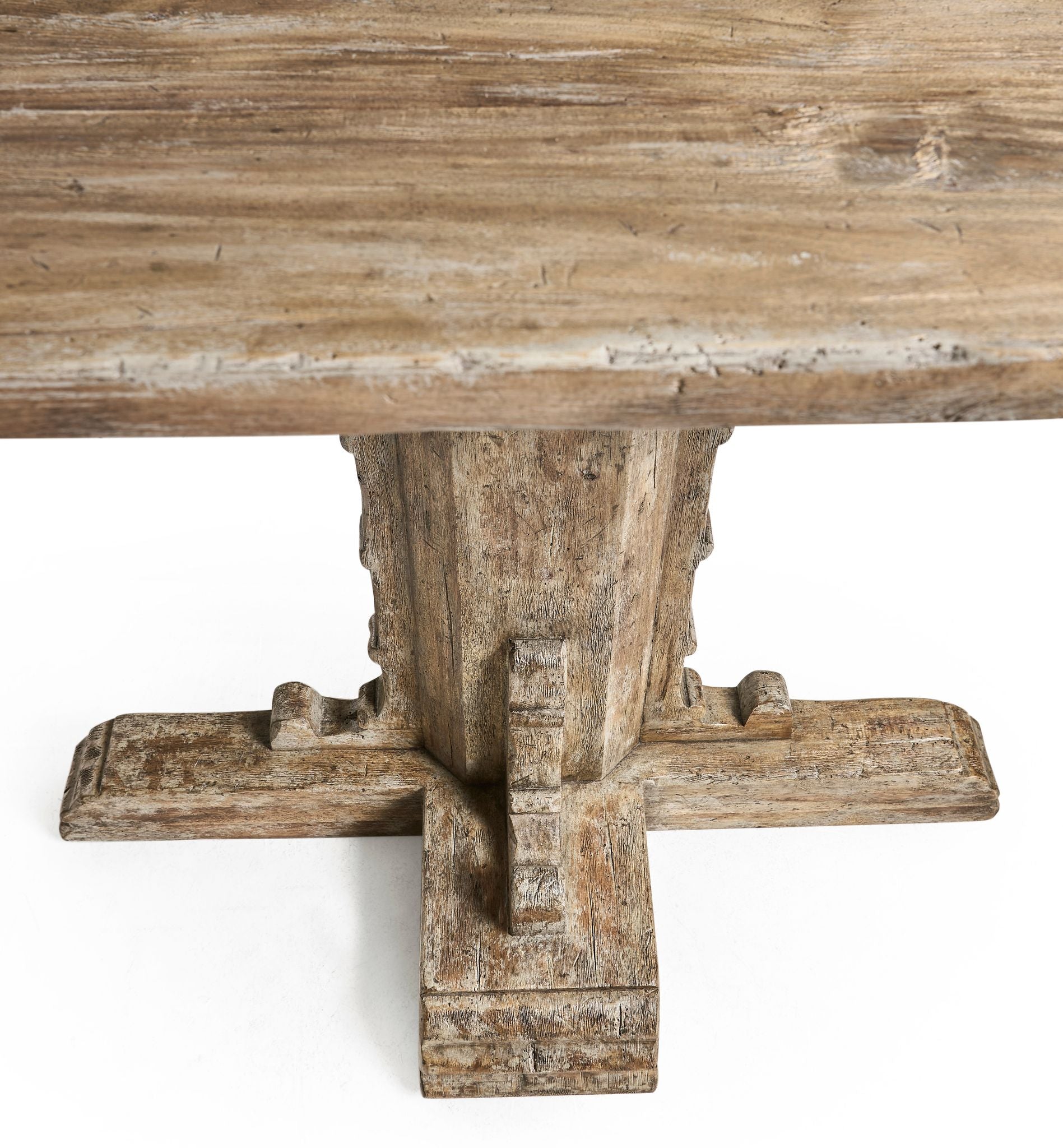 Jonathan Charles Caldera Pedestal-Base Console Table