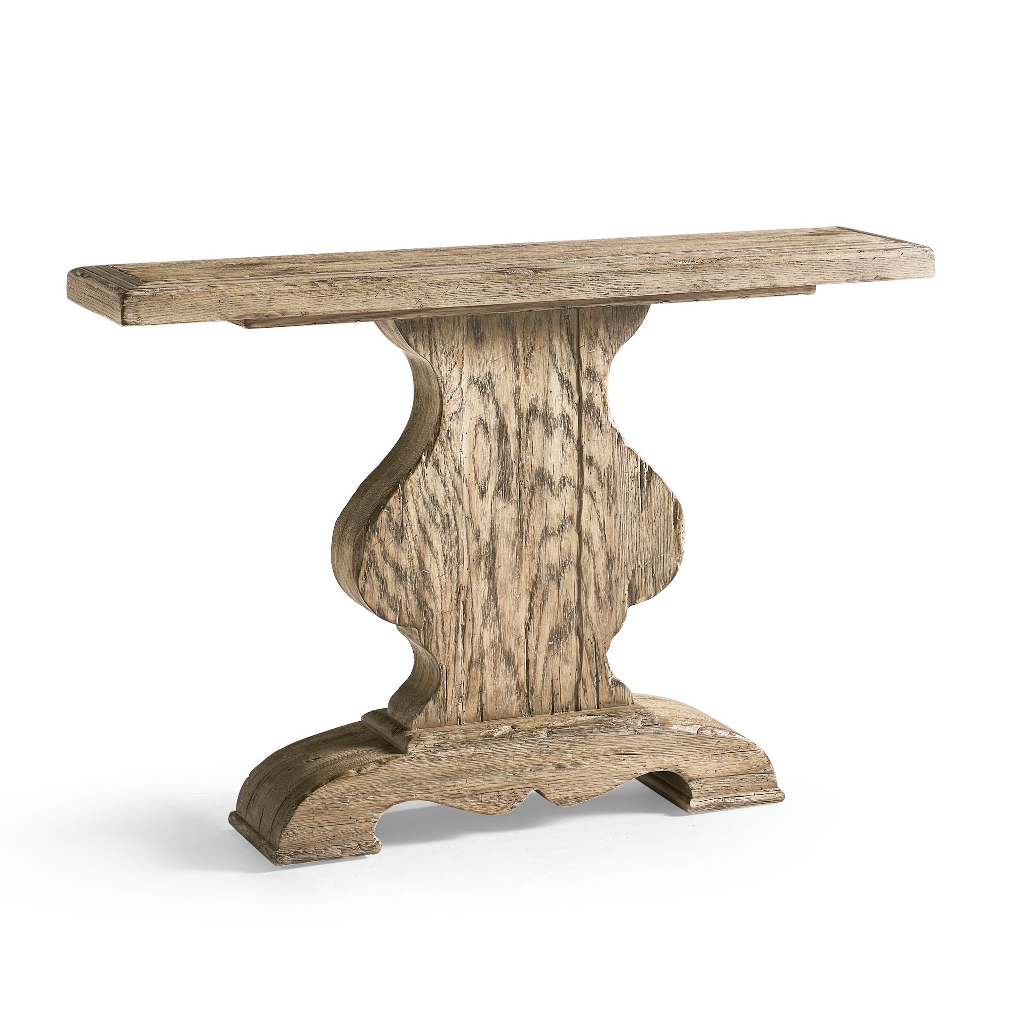 Jonathan Charles Sagehill Pedestal Console Table