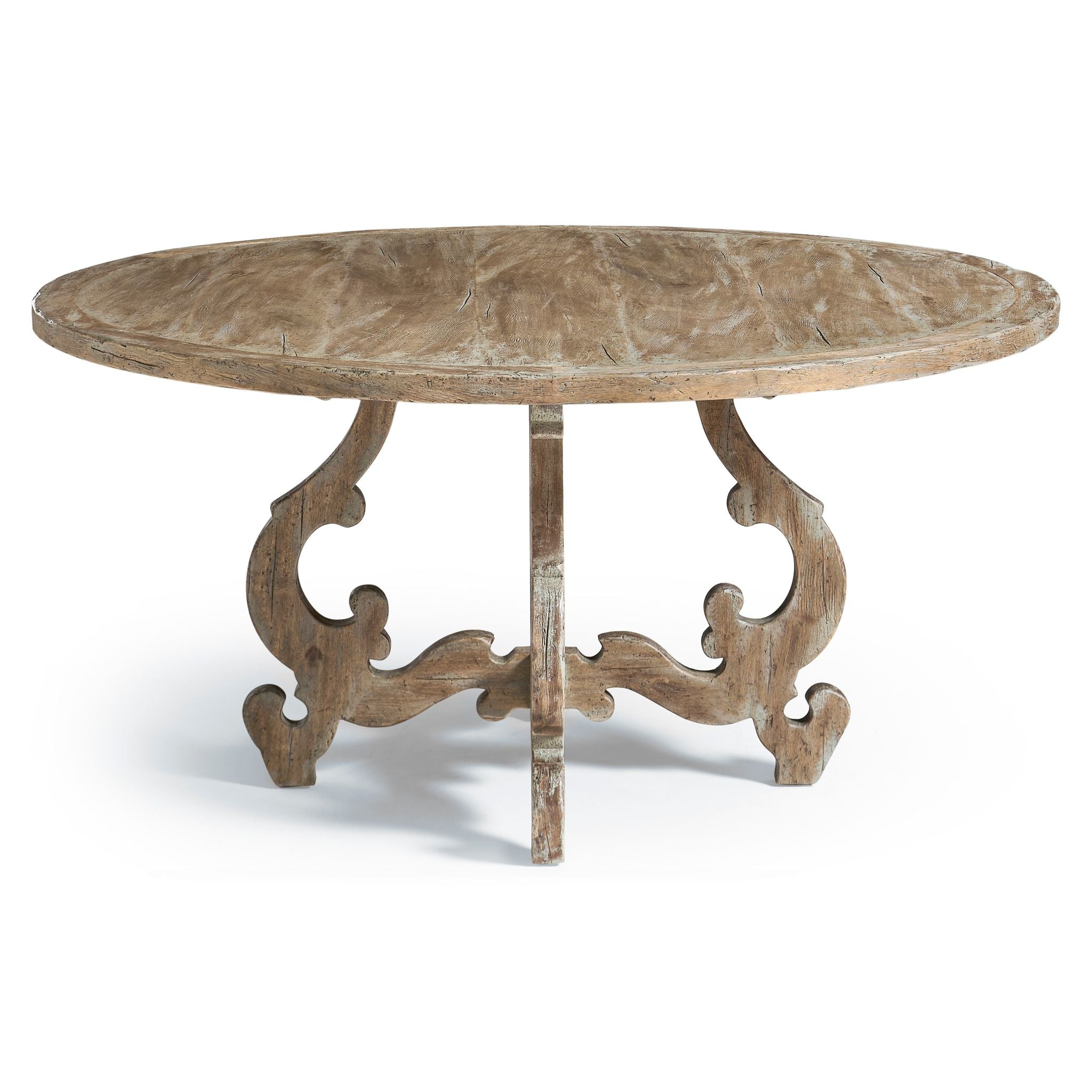 Jonathan Charles Caldera Round Dining Table — 60"