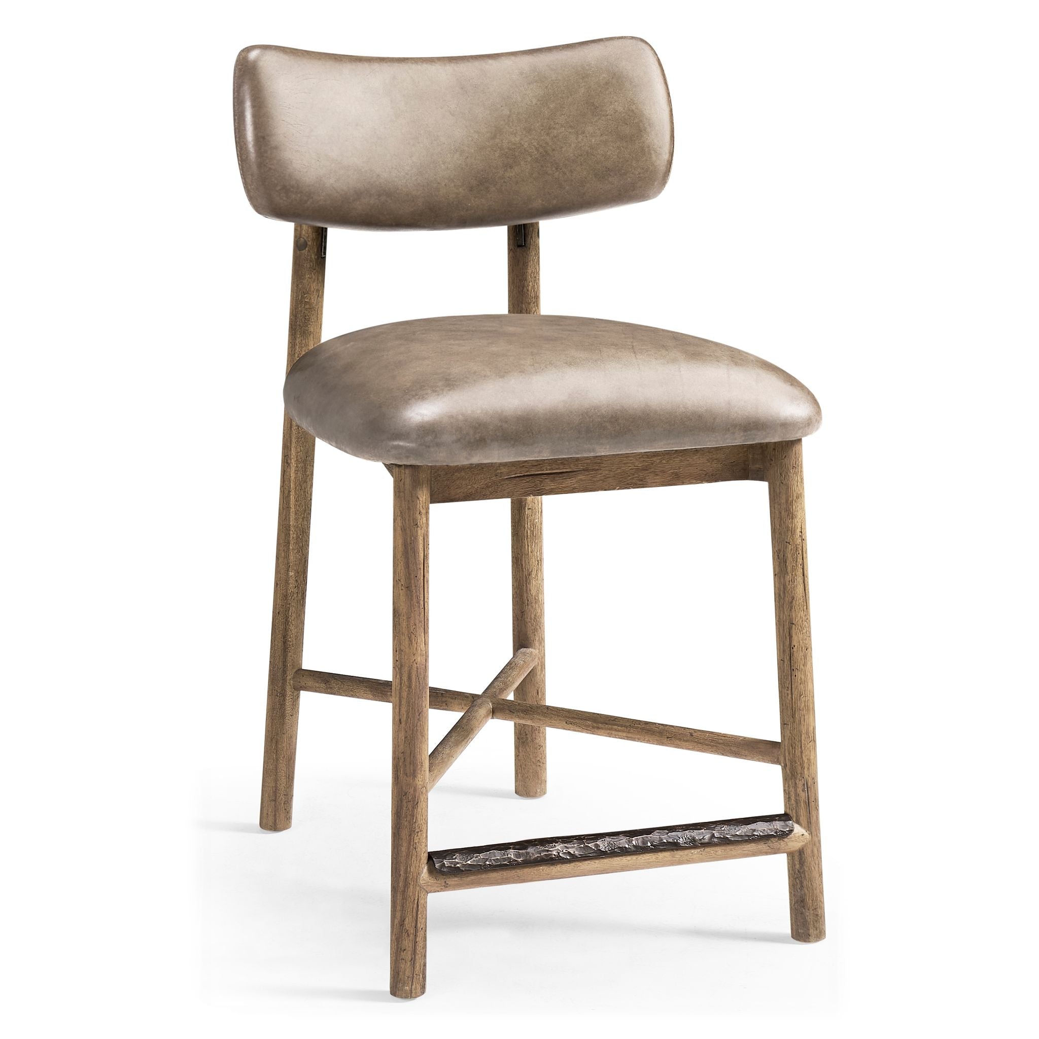 Jonathan Charles Stone Ridge Counter Stool — Leather