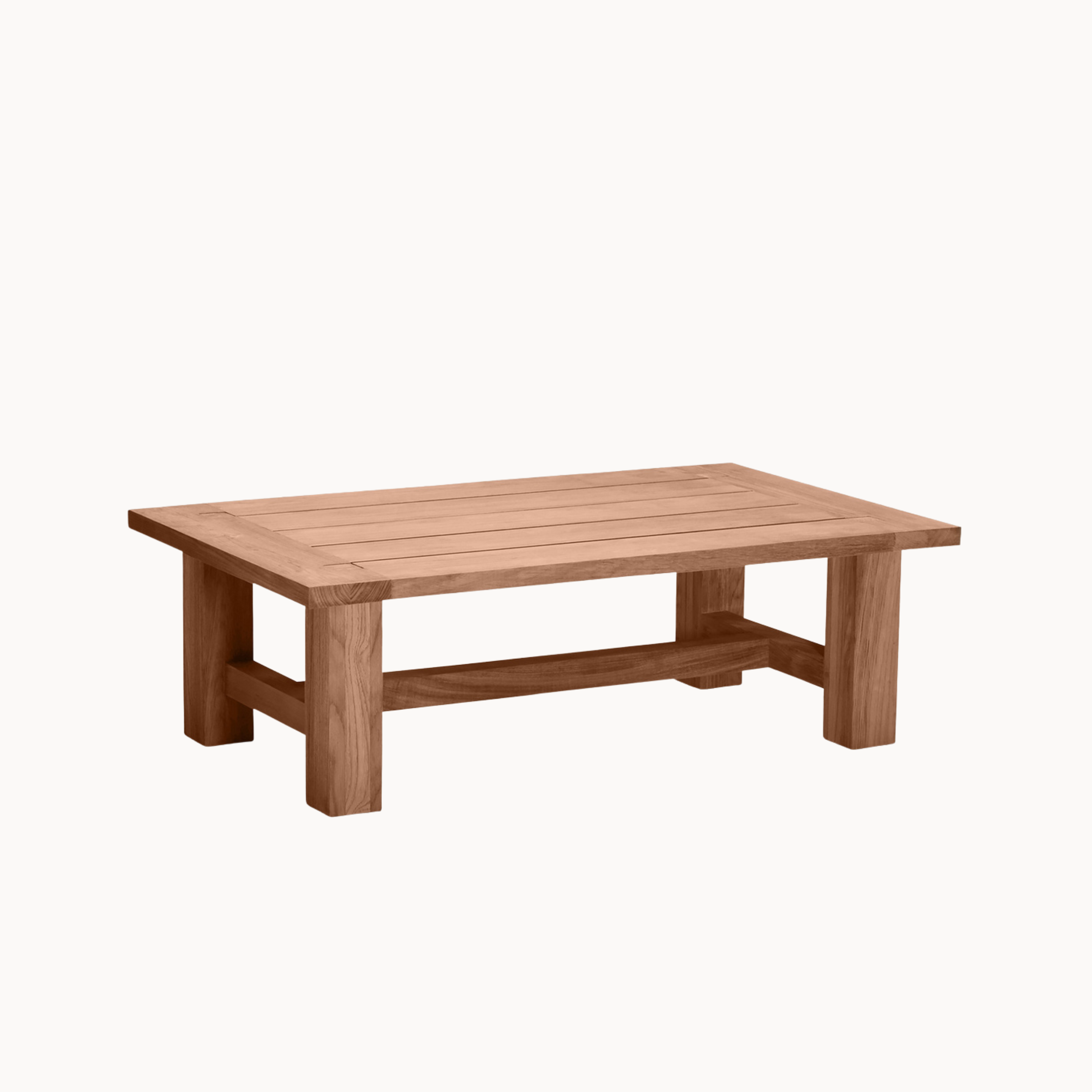 Croquet Teak Coffee Table
