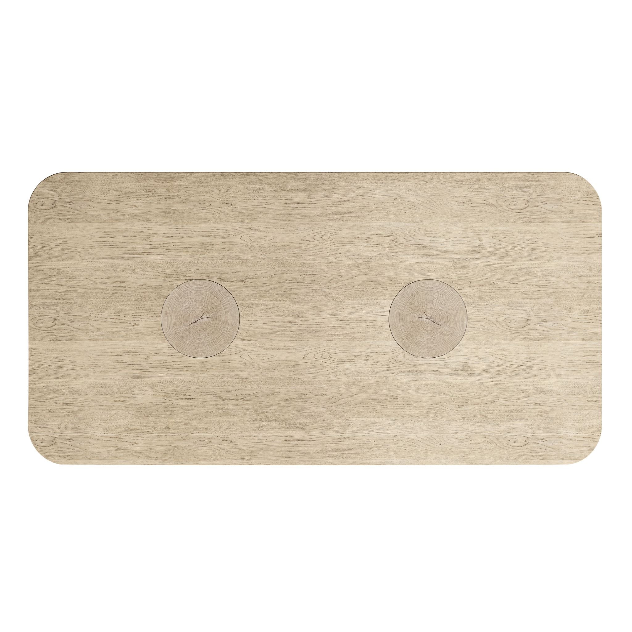 Jonathan Charles Seamount Rectangular Dining Table — 86"