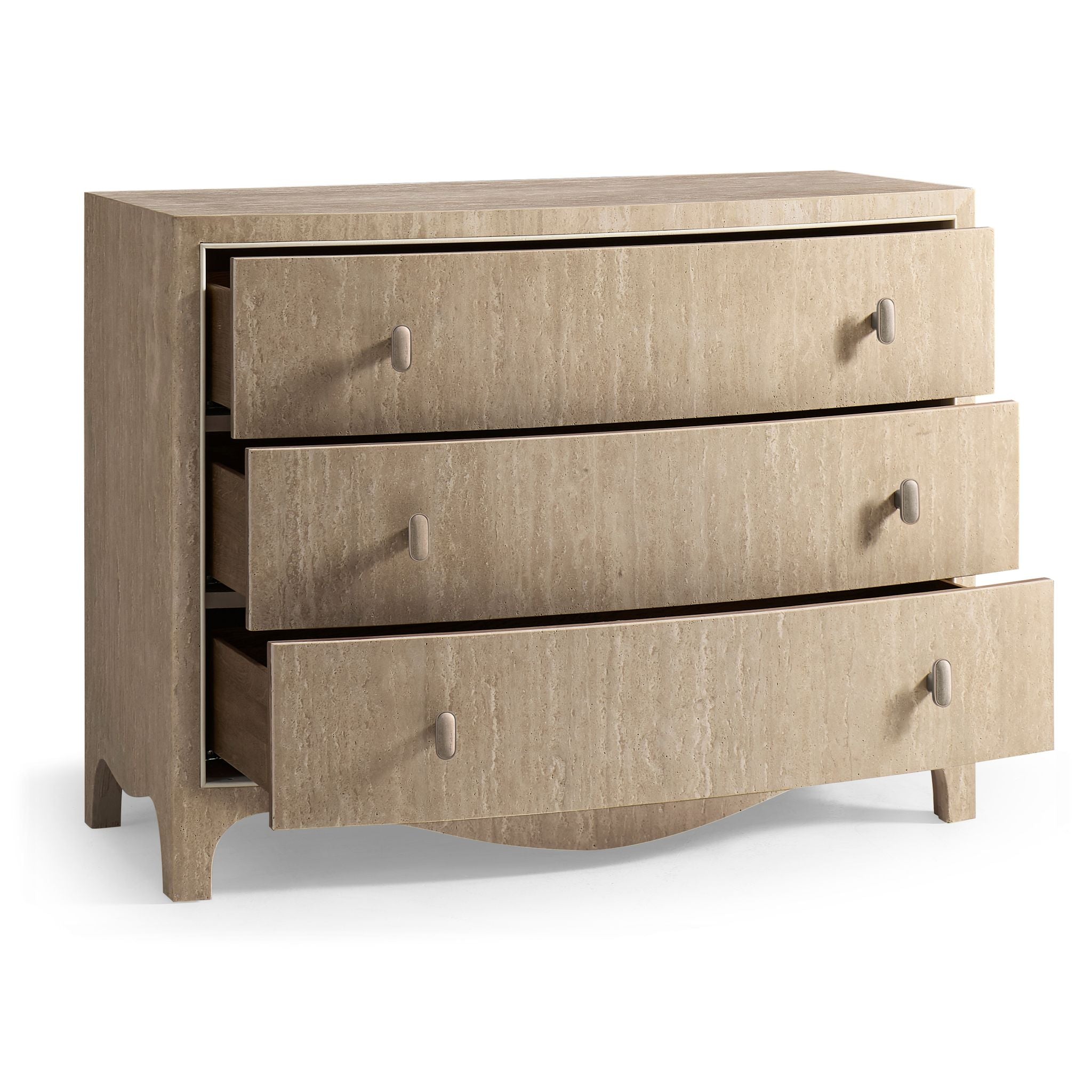 Jonathan Charles Stoneleigh Travertine Chest