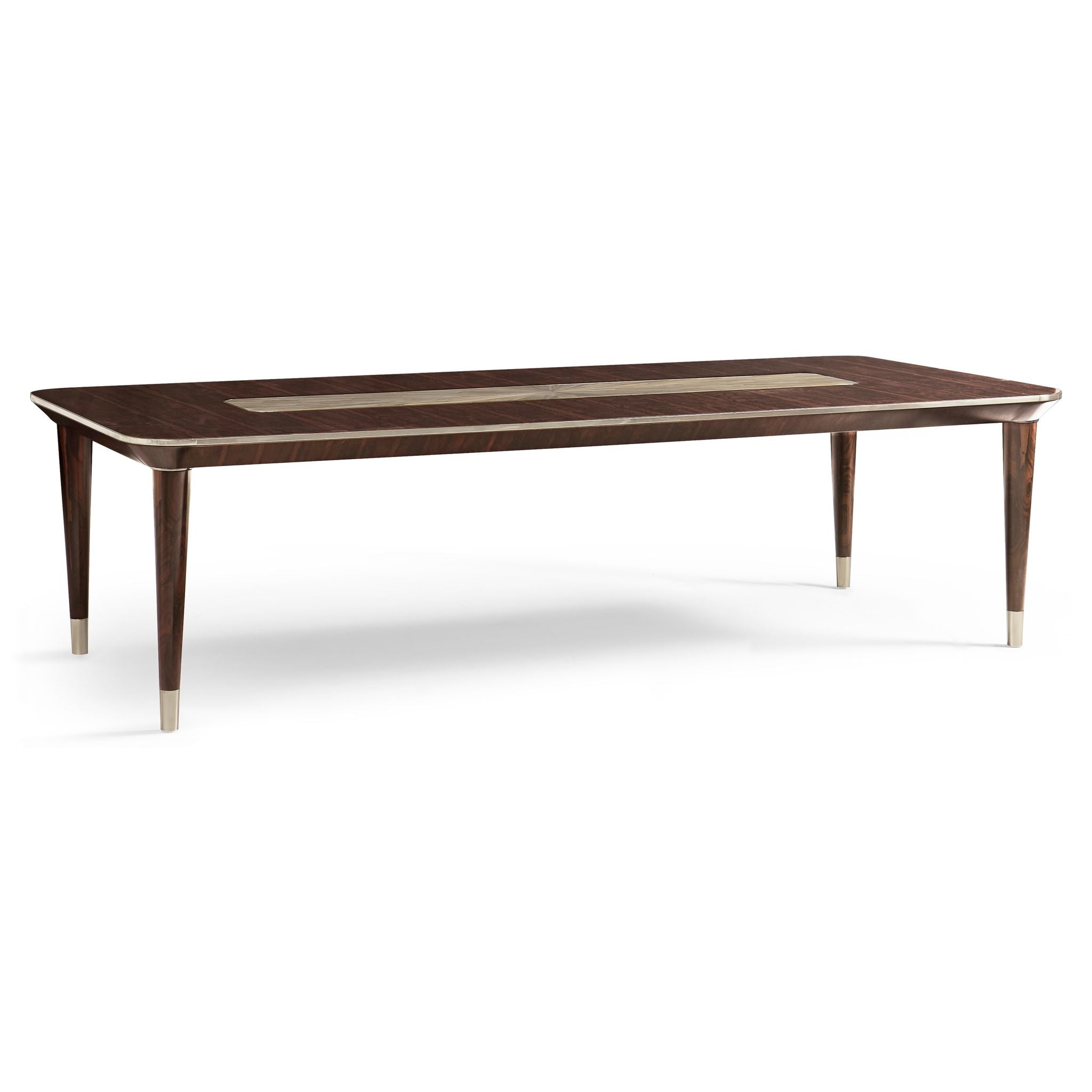 Jonathan Charles JC Modern Rectangular Dining Table — Natural Straw