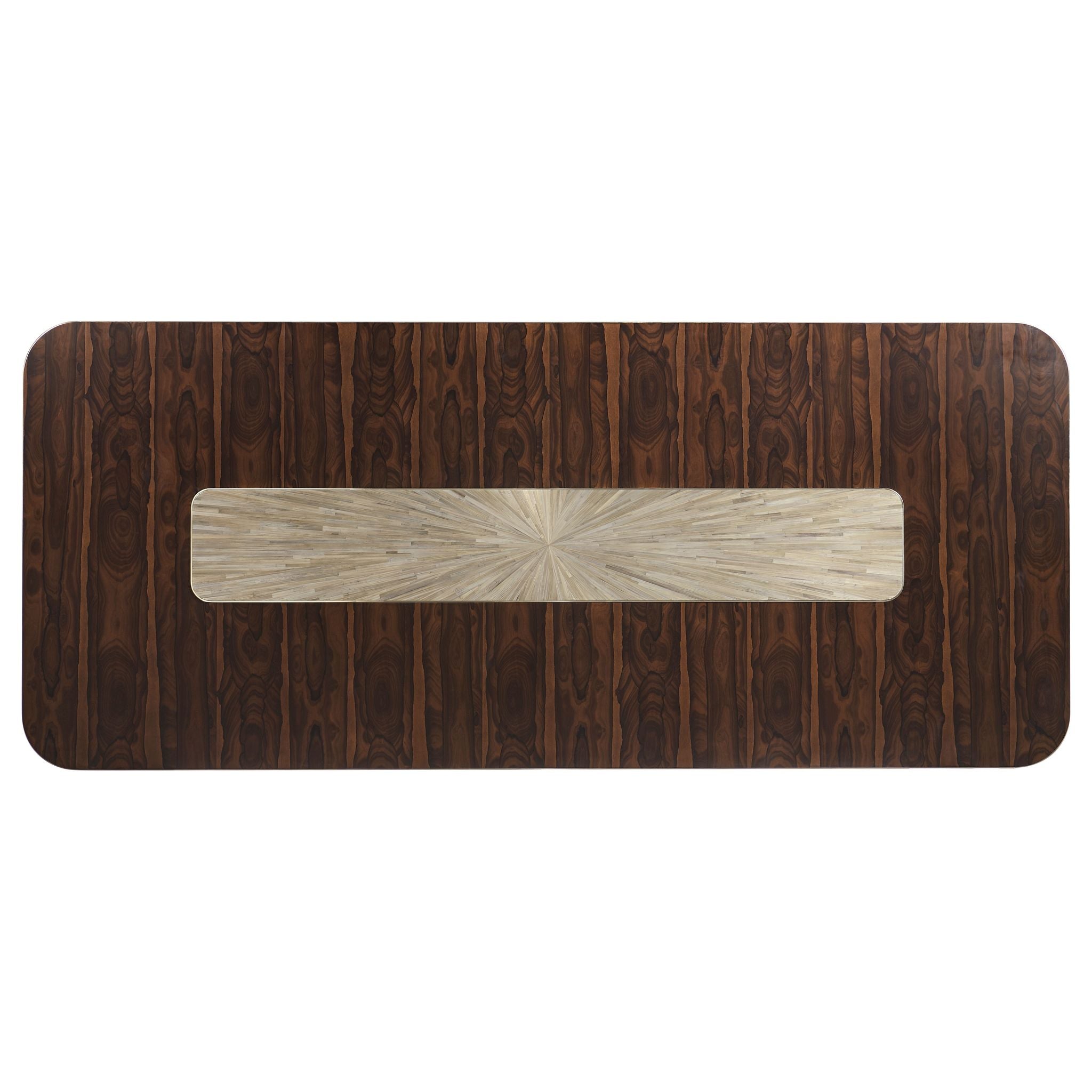 Jonathan Charles JC Modern Rectangular Dining Table — Natural Straw