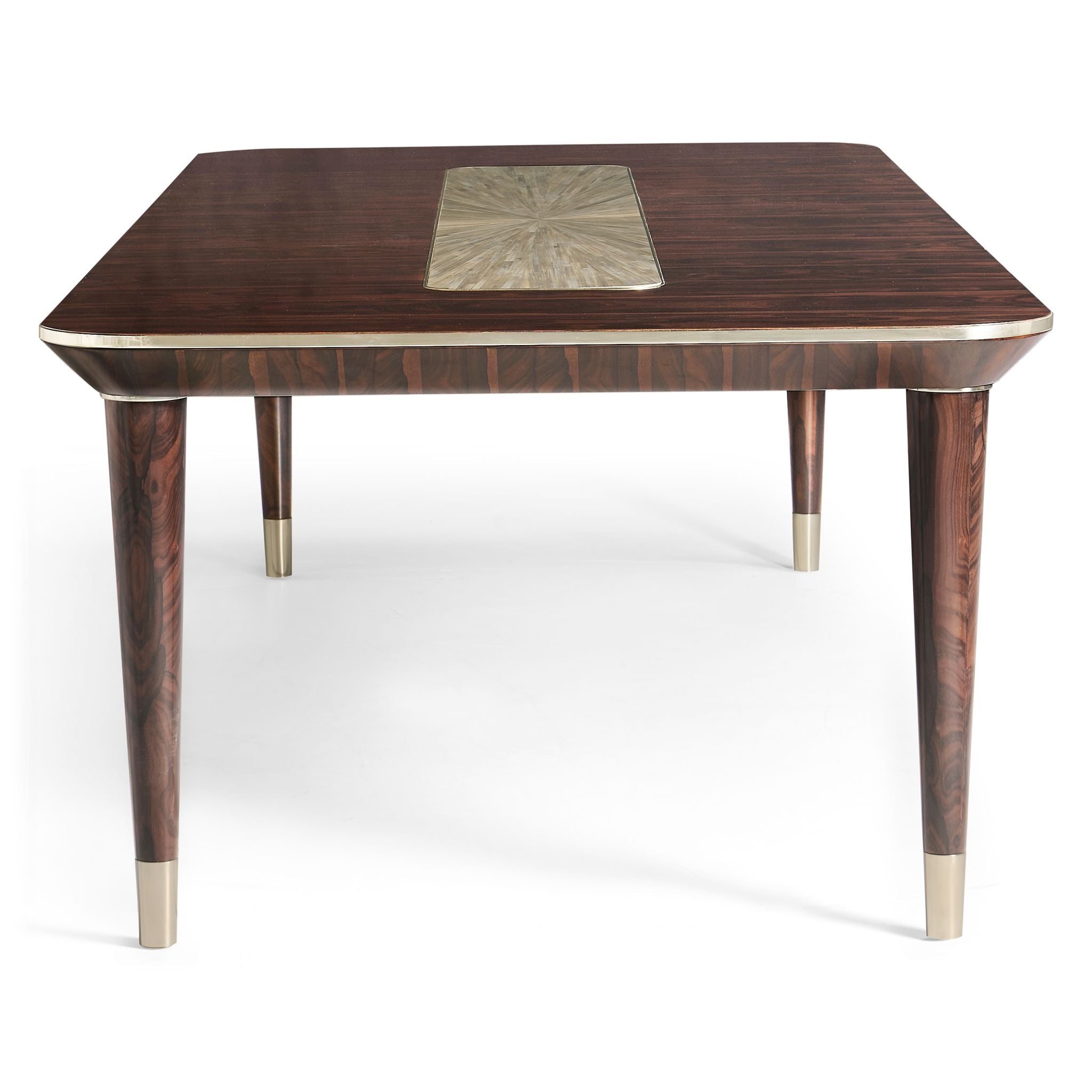 Jonathan Charles JC Modern Rectangular Dining Table — Natural Straw