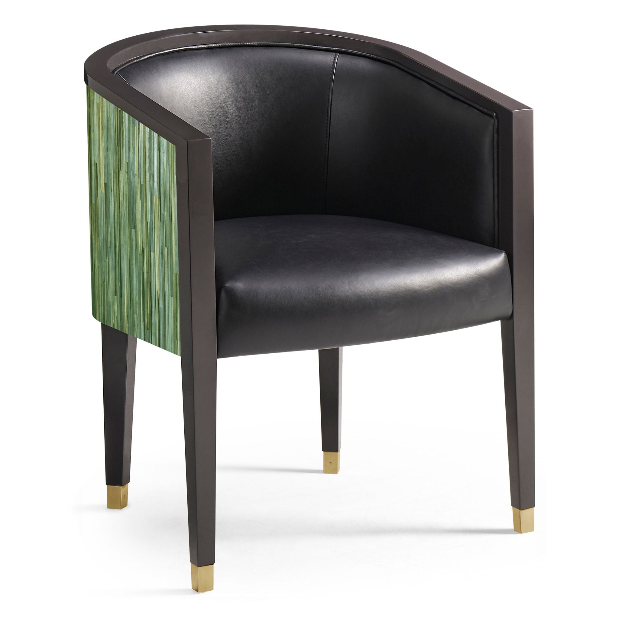Jonathan Charles Verdure Barrel Dining Chair