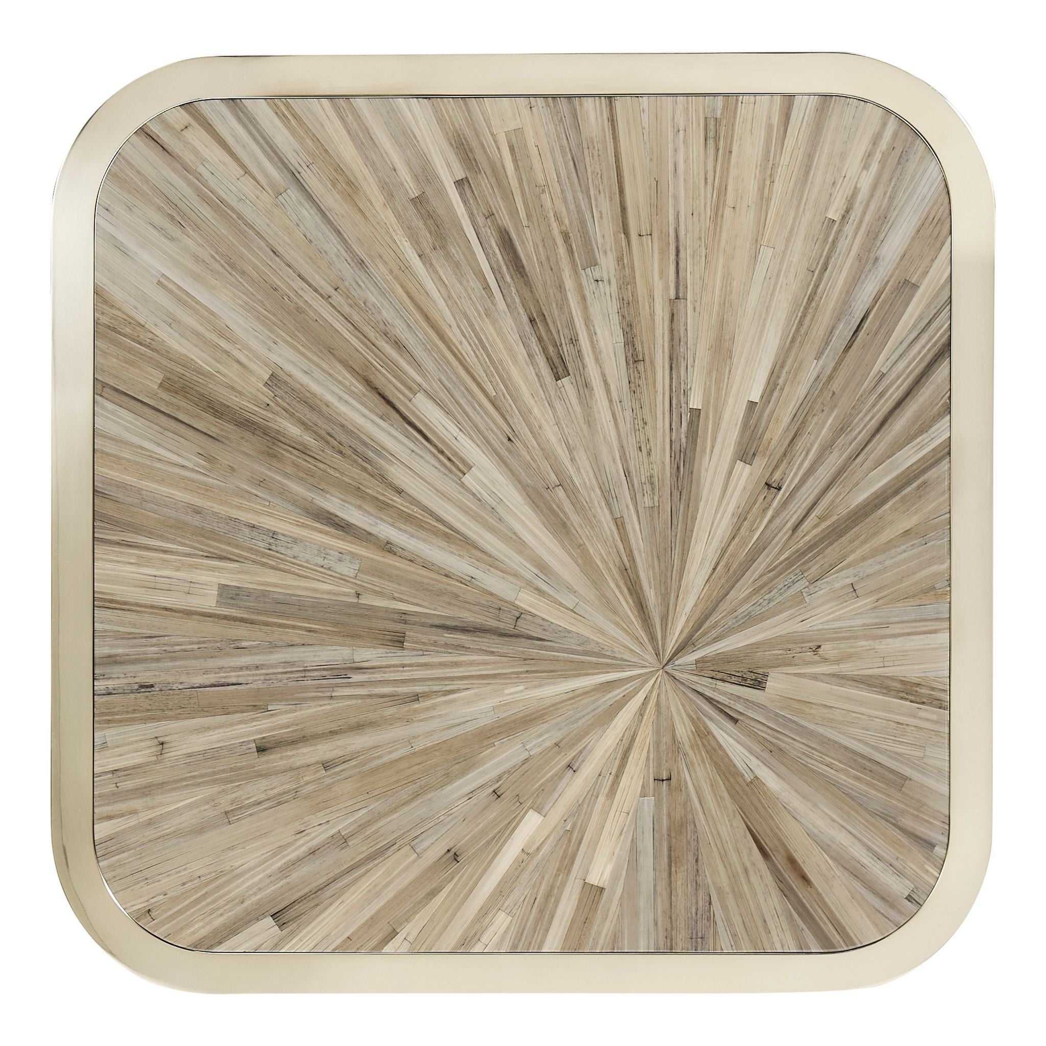 Jonathan Charles JC Modern Square Lamp Table — Natural Straw
