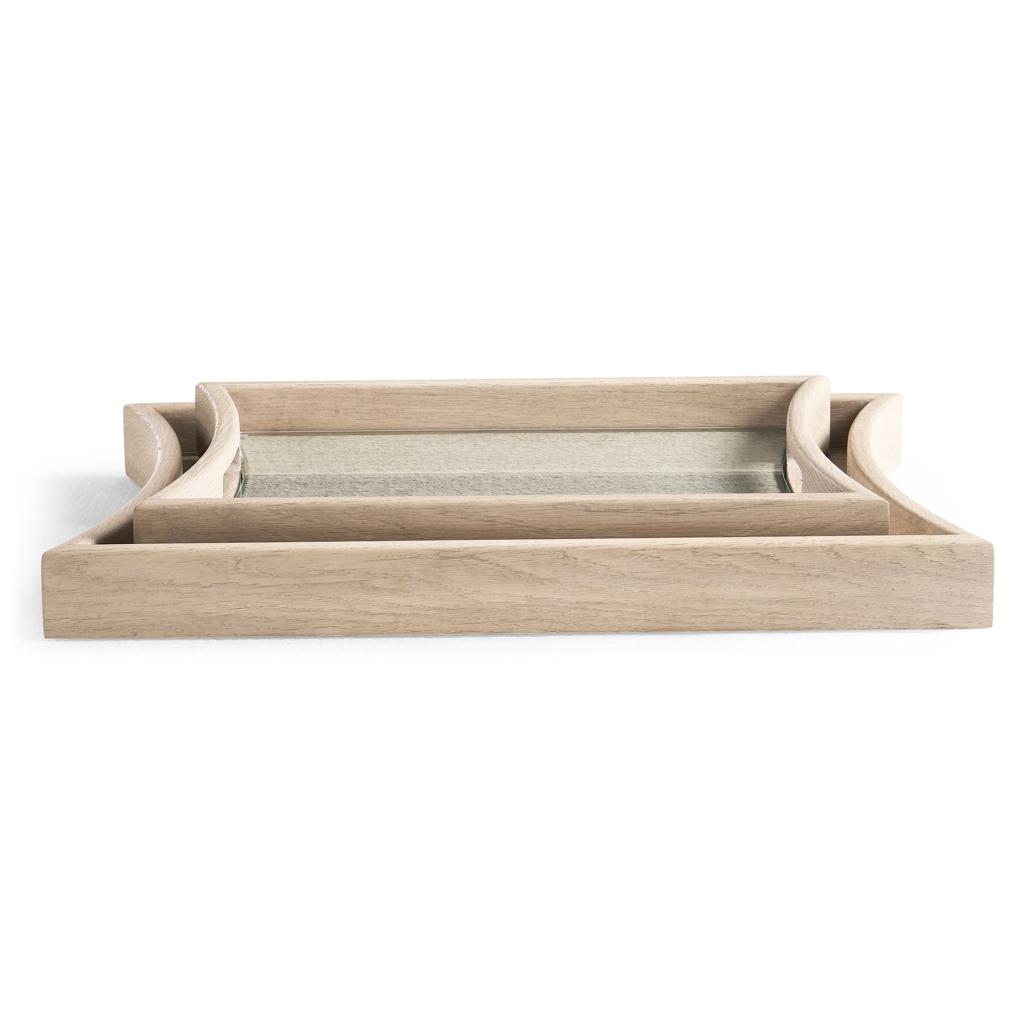 Jonathan Charles Catenary Rectangular Tray Set of 2