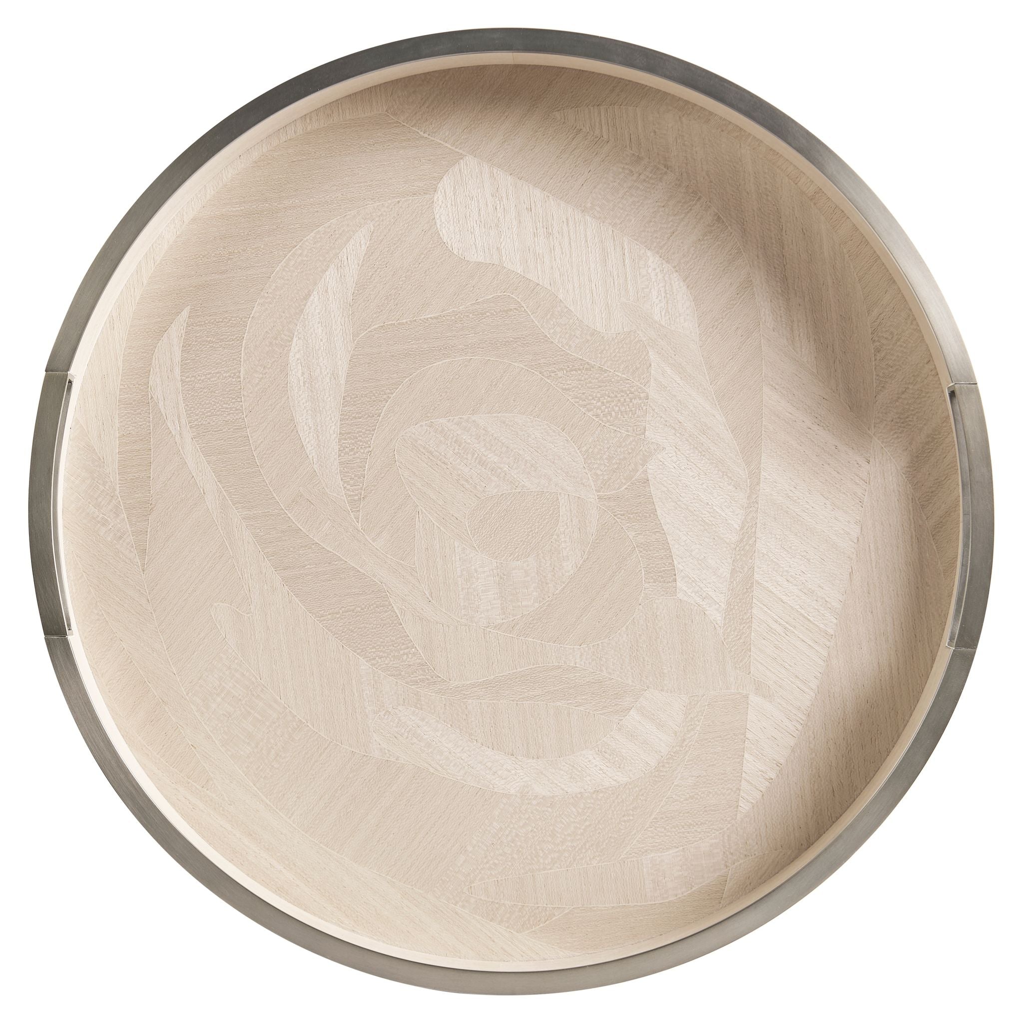 Jonathan Charles Tidepool Round Tray Set of 2