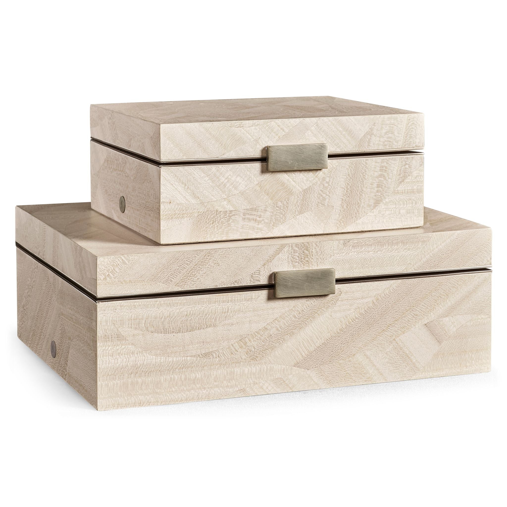 Jonathan Charles Tidepool Rectangular Box - Set of 2