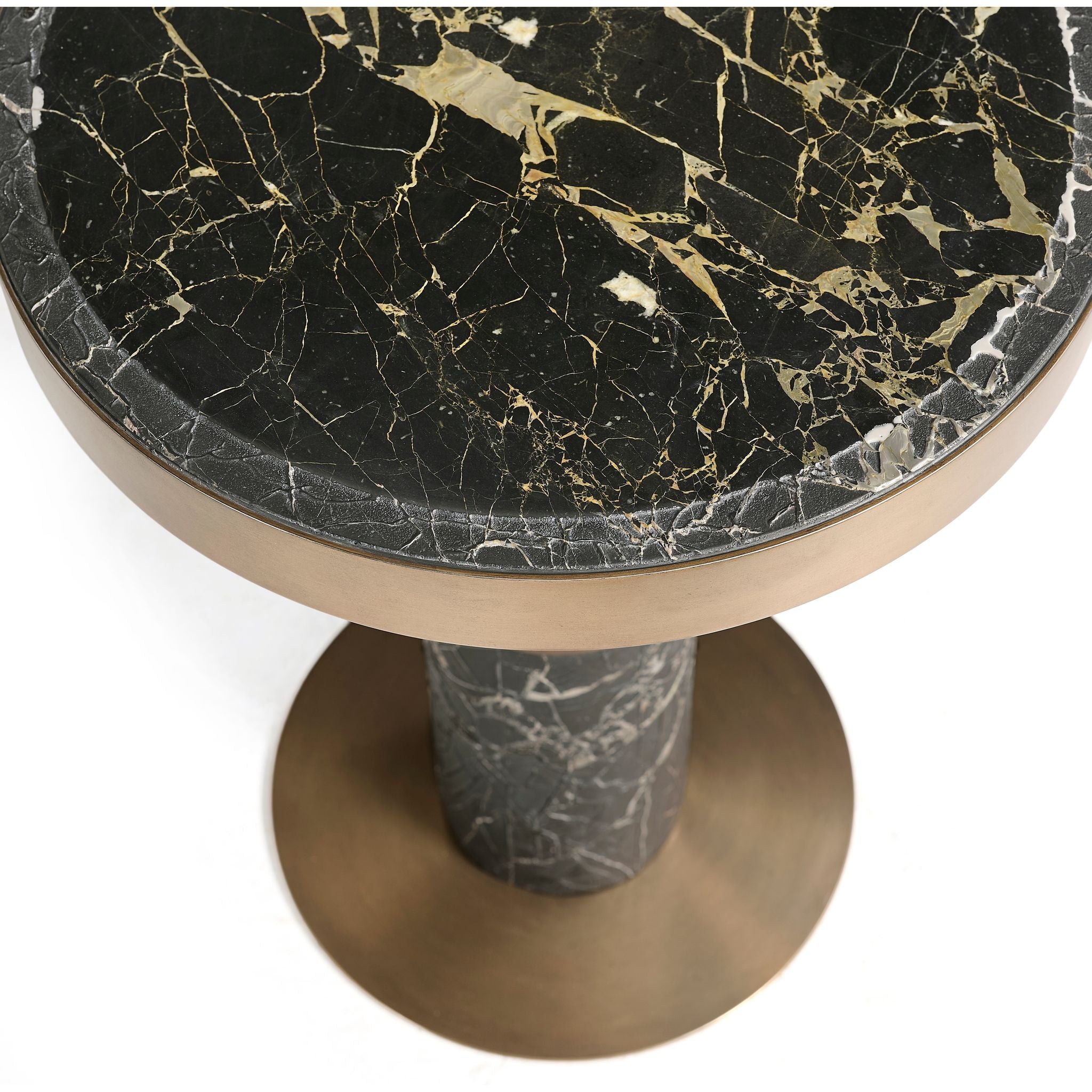 Jonathan Charles Nova Round Accent Table