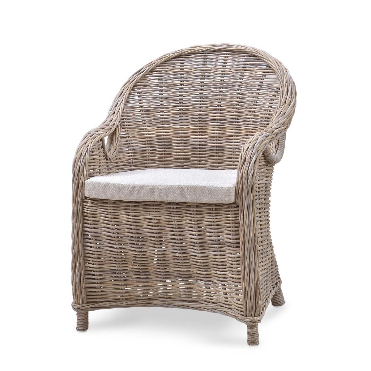 Bramble Vineyard Kabu Chair Natural — NAT / Truffle