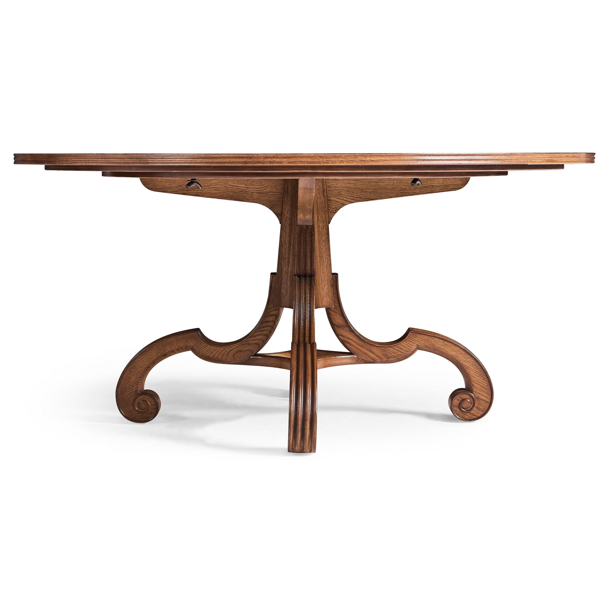Jonathan Charles Lacock Toasted Oak Dining Table 60"