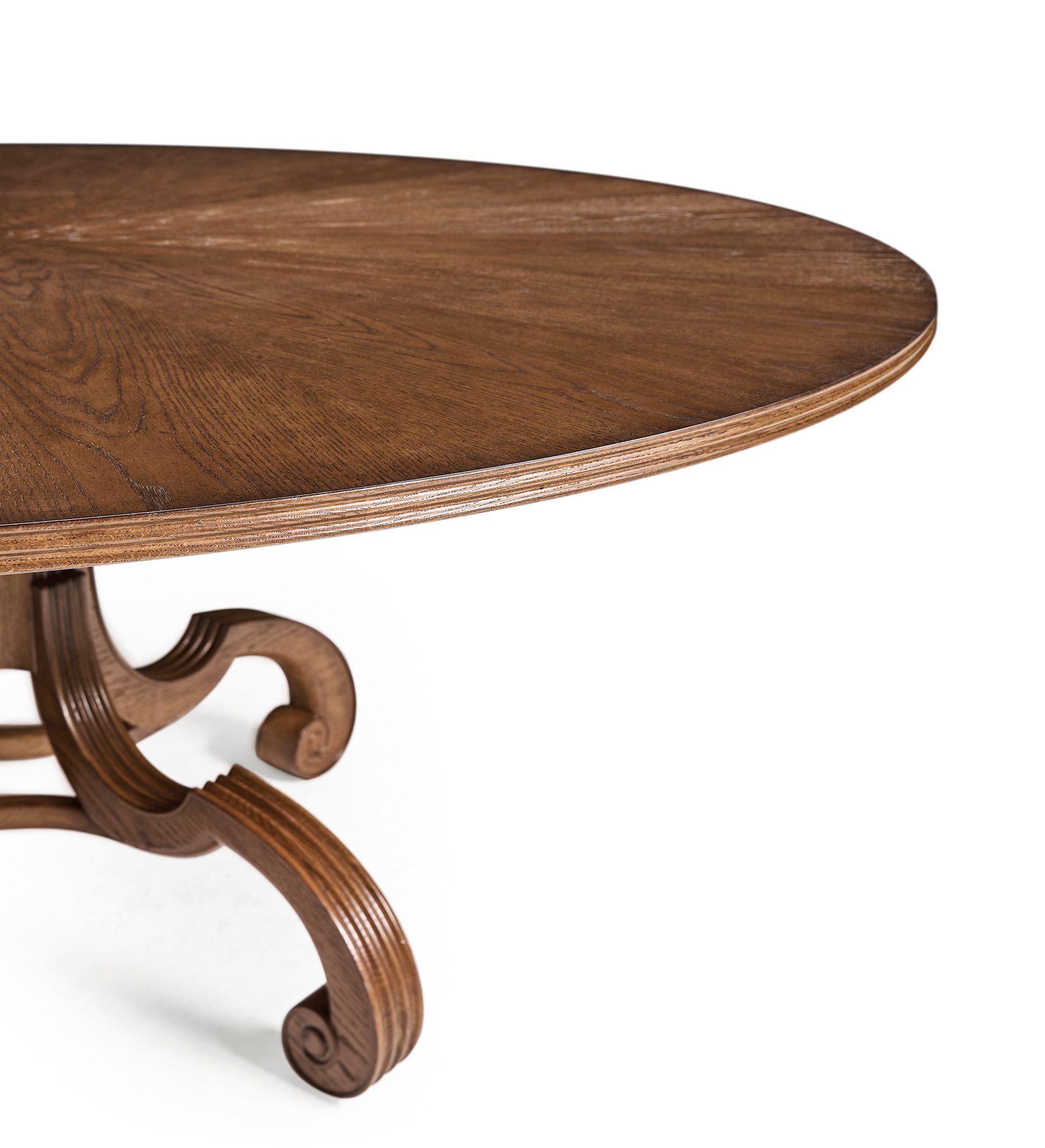 Jonathan Charles 70" Lacock Toasted Oak Dining Table