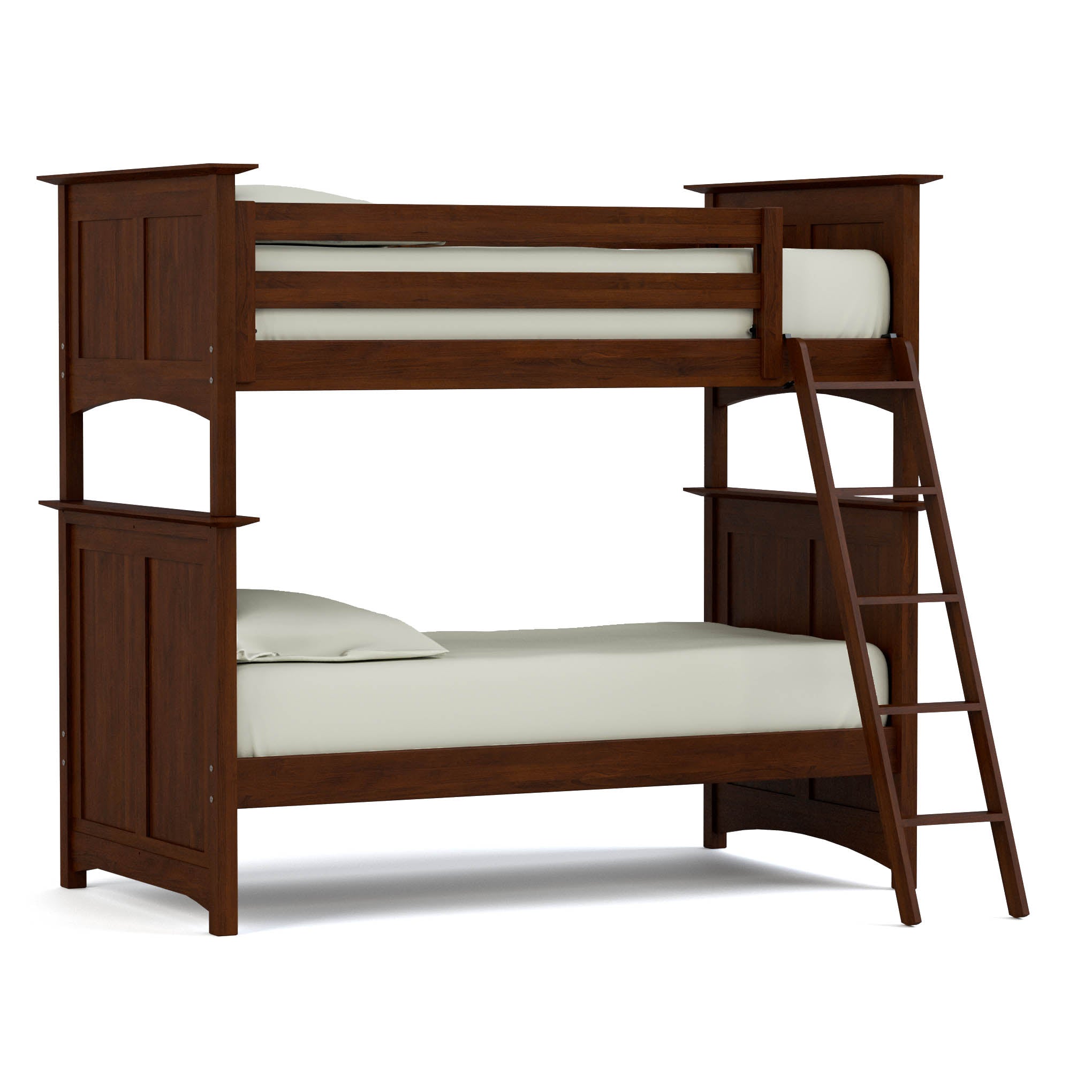 Gable Road Bunk Bed Set - Twin / 808 Russet