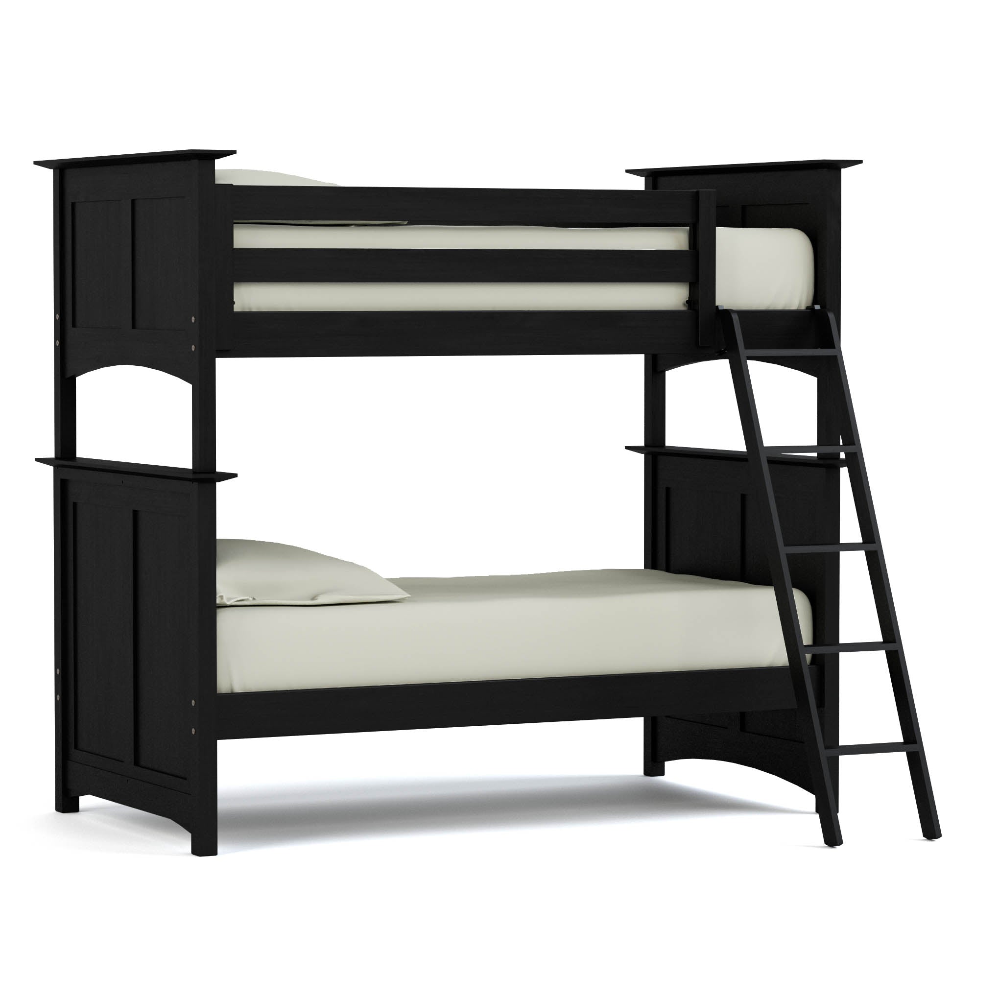 Gable Road Bunk Bed Set - Twin / 809 Ebony