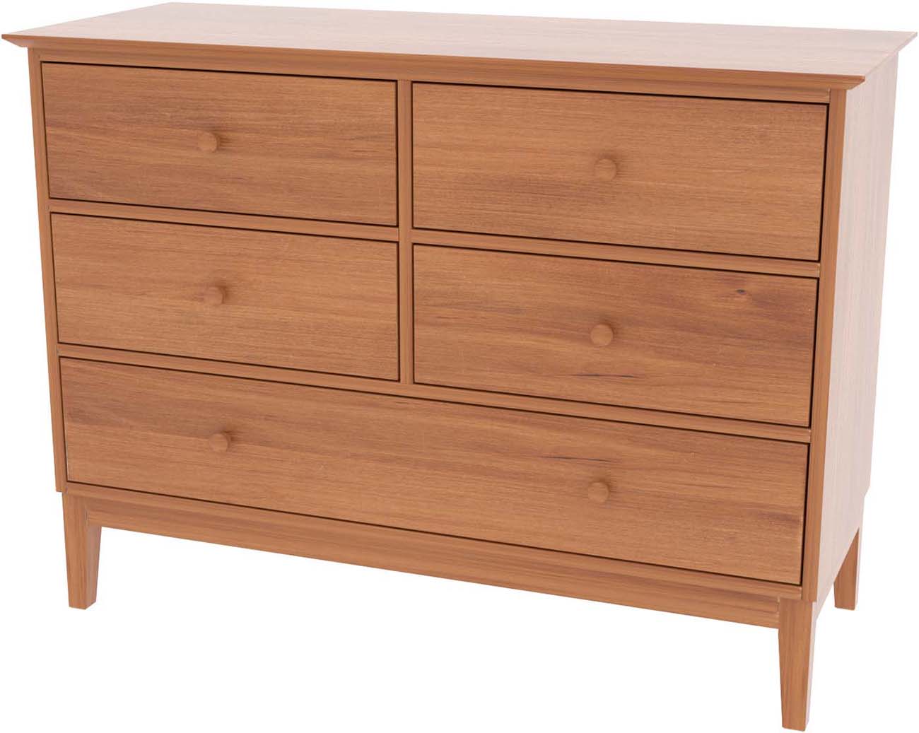 Gable Road Five-Drawer Dresser - 550-445-805-O1