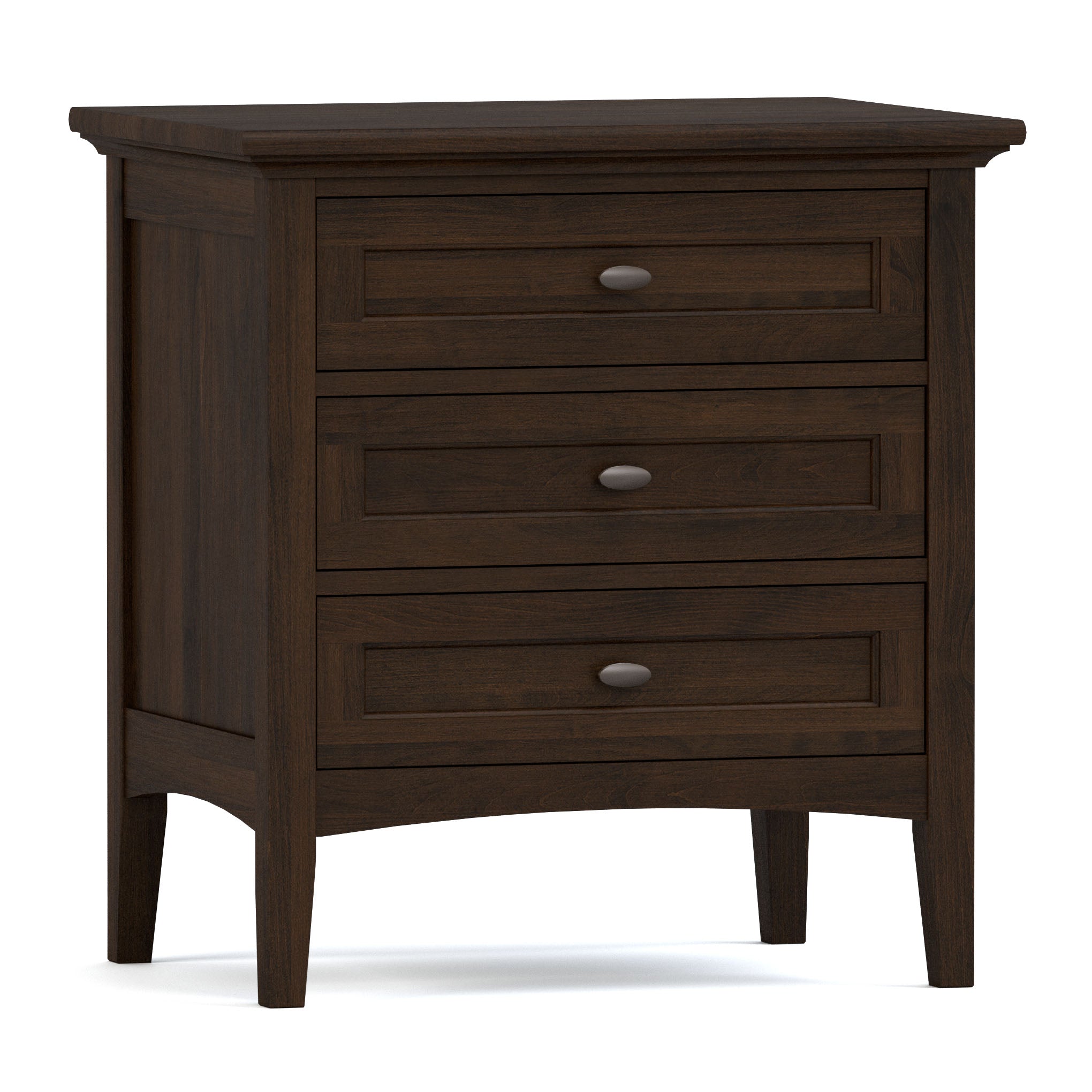 Revere Three-Drawer Nightstand - 560-463-800-08