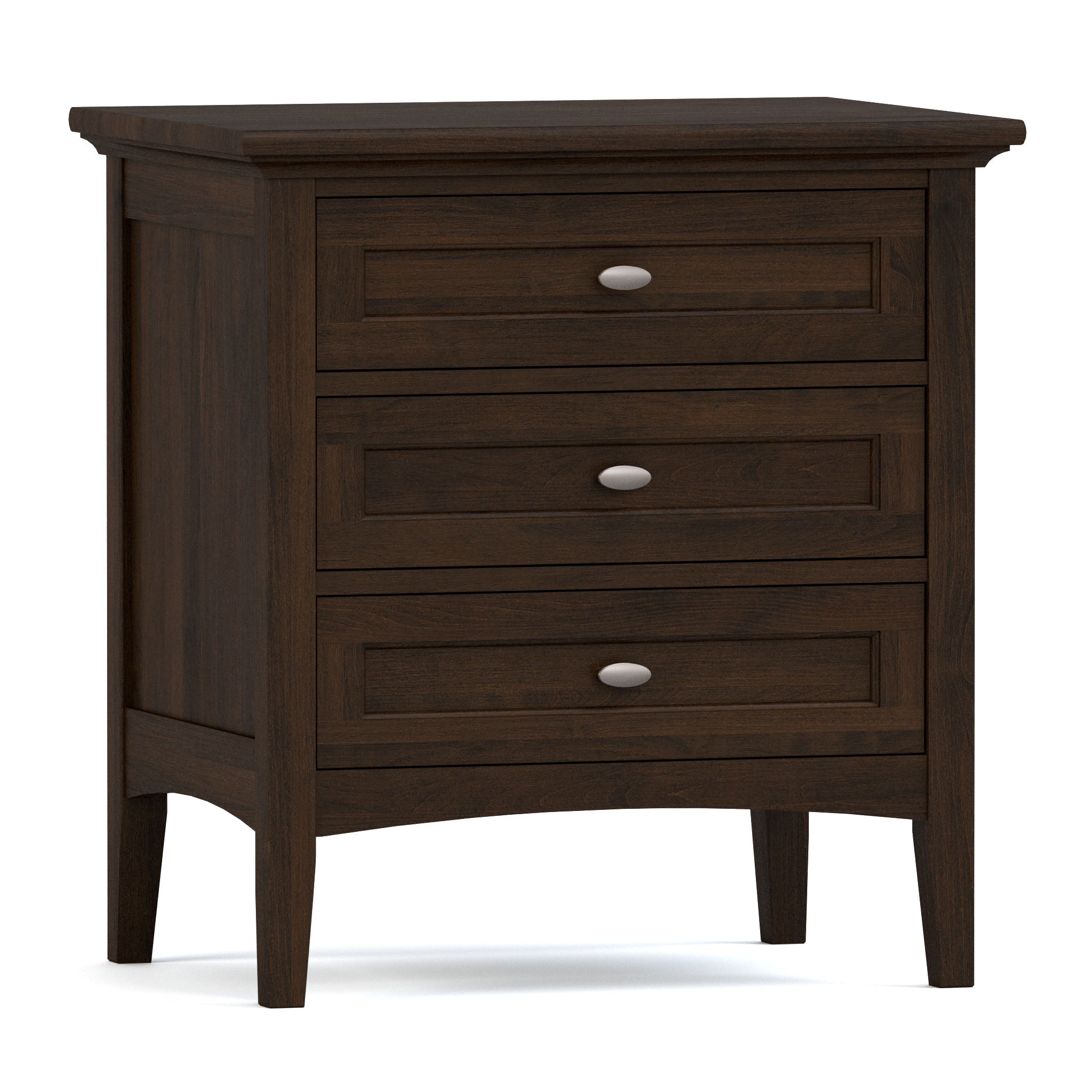 Revere Three-Drawer Nightstand - 560-463-800-09