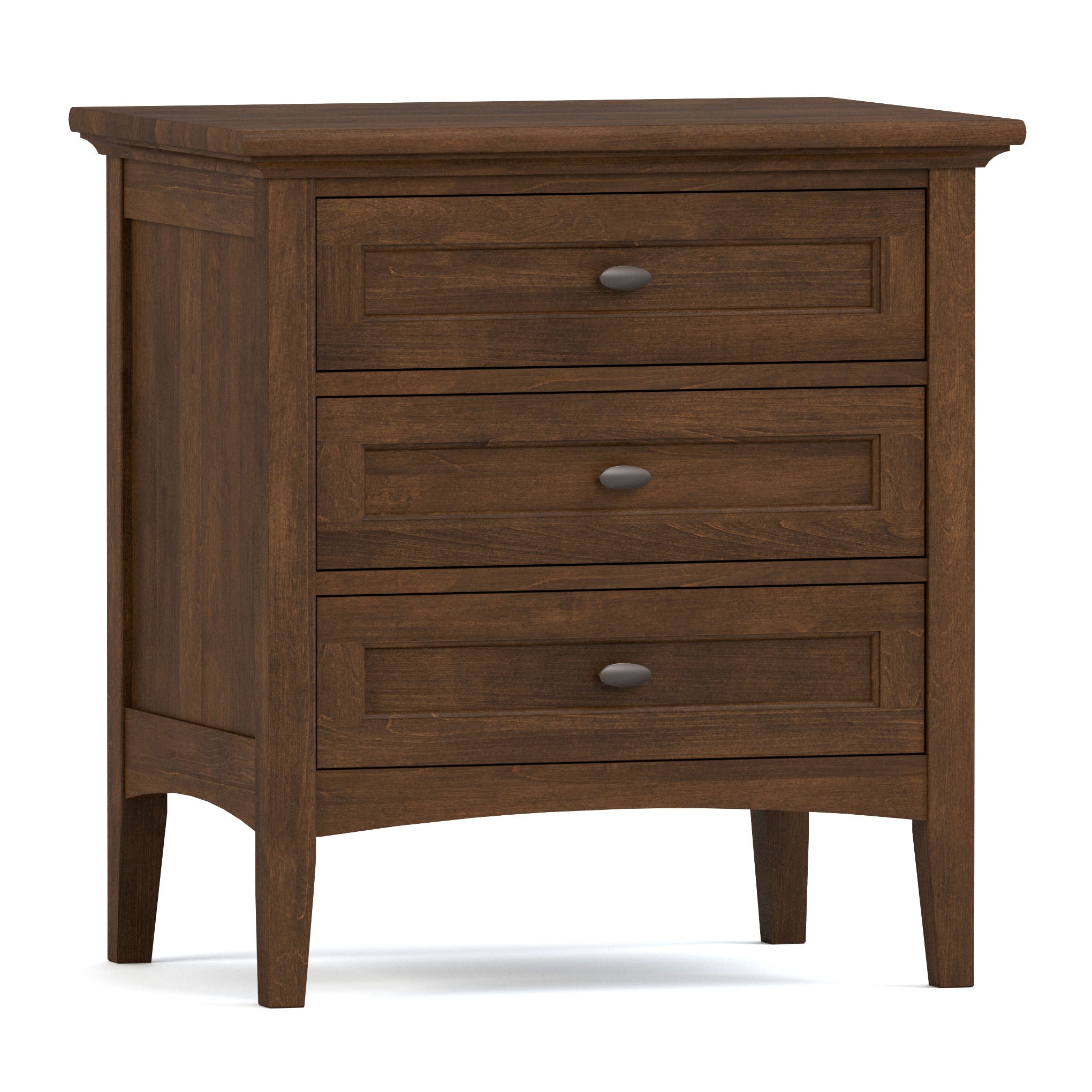 Revere Three-Drawer Nightstand - 560-463-801-08