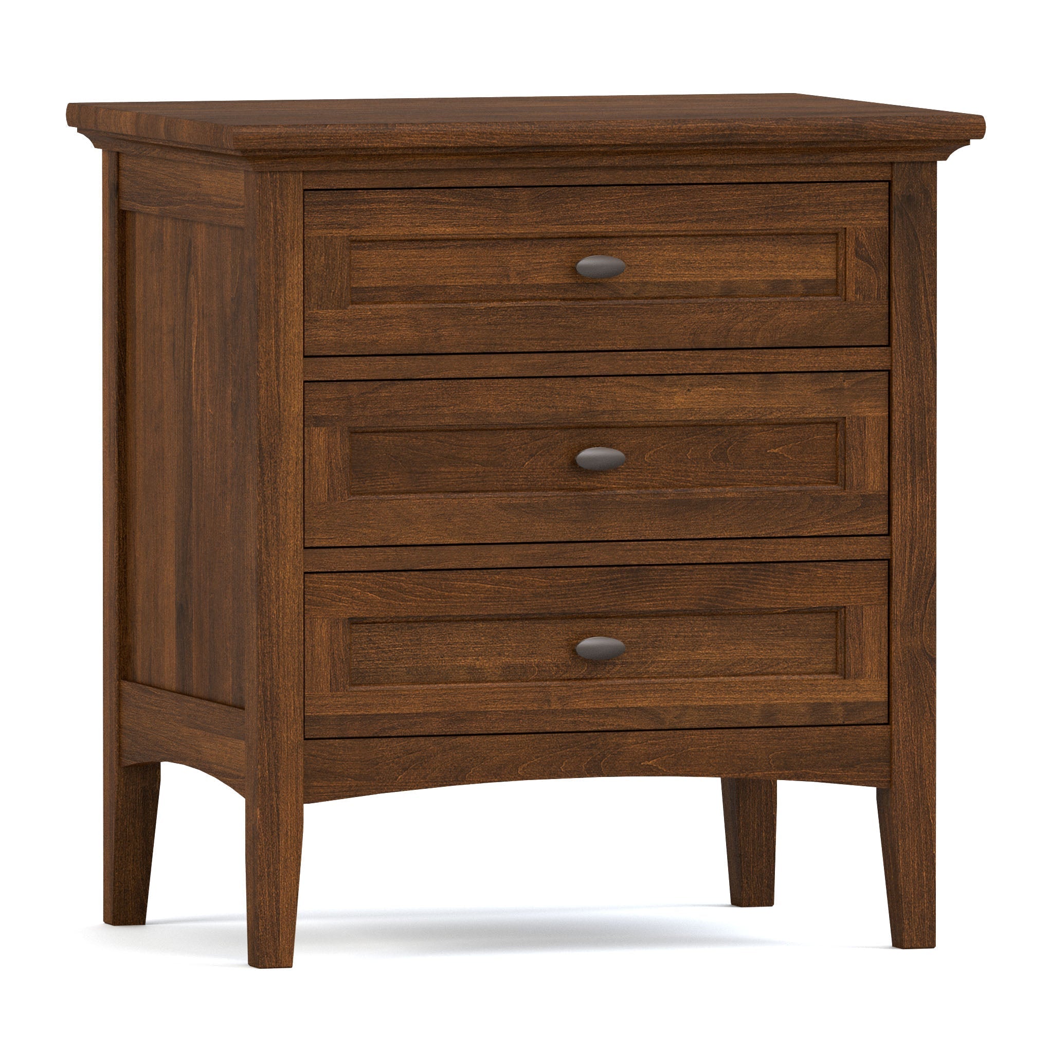 Revere Three-Drawer Nightstand - 560-463-802-08