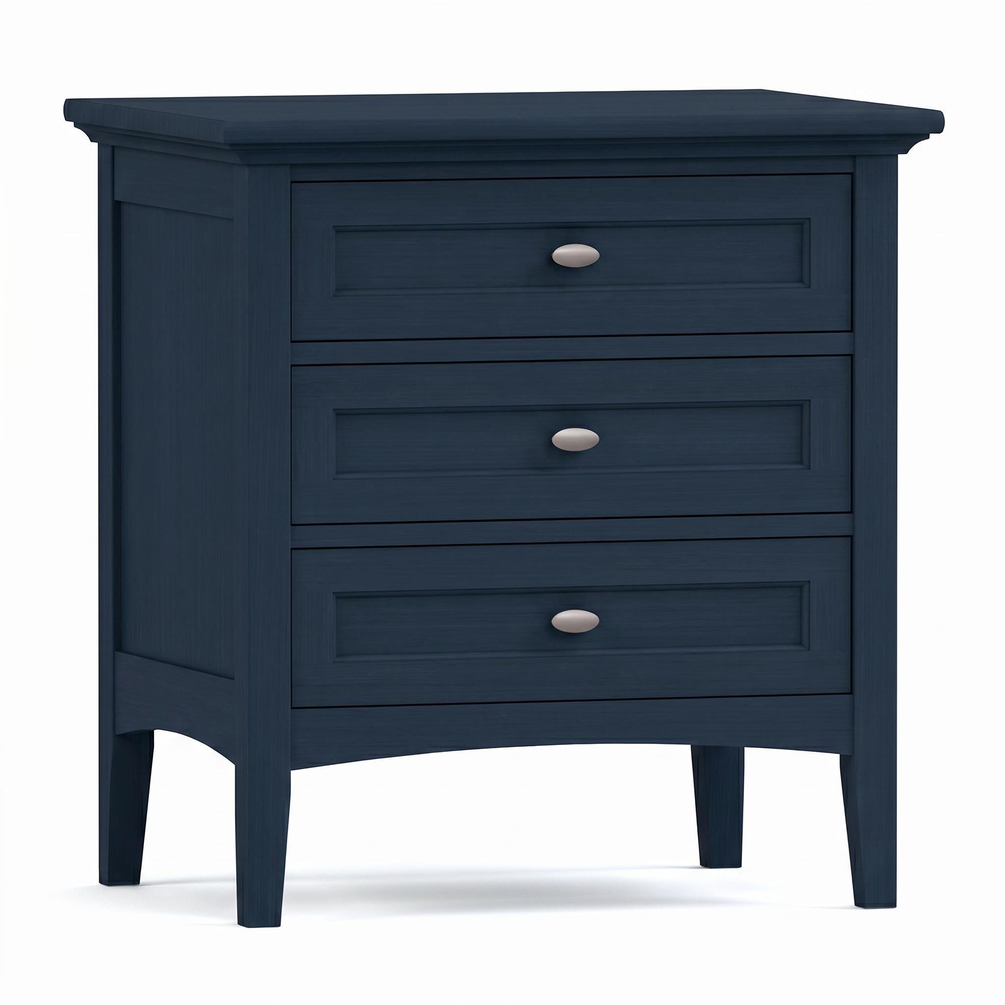 Revere Three-Drawer Nightstand - 560-463-802-08
