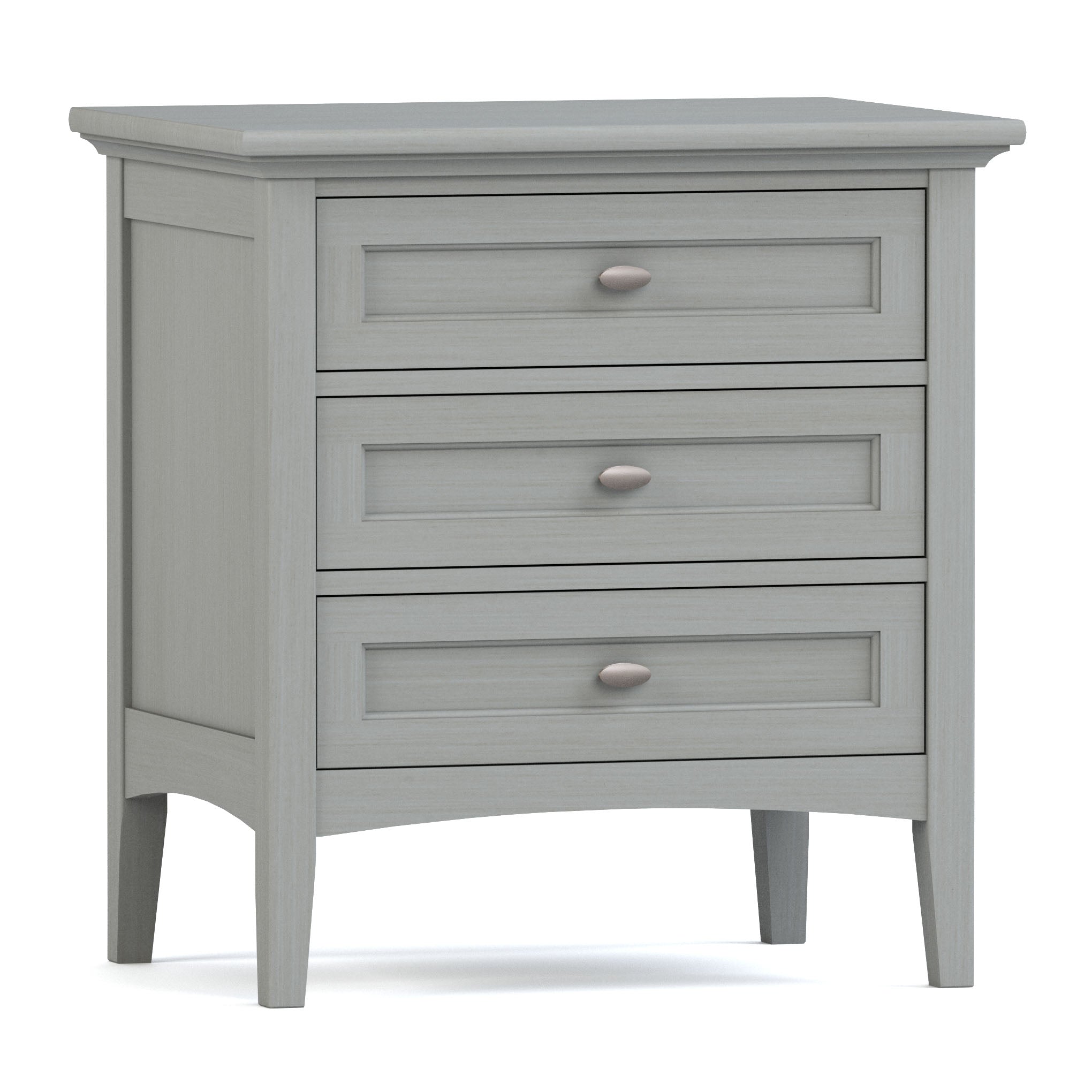 Revere Three-Drawer Nightstand - 560-463-806-09