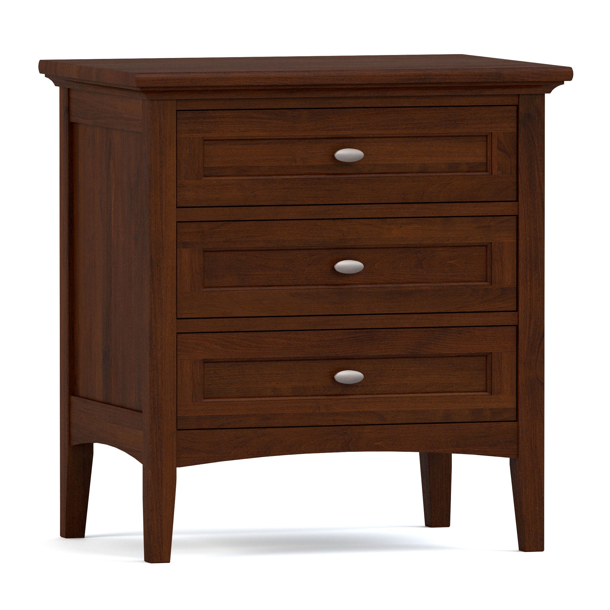 Revere Three-Drawer Nightstand - 560-463-808-09